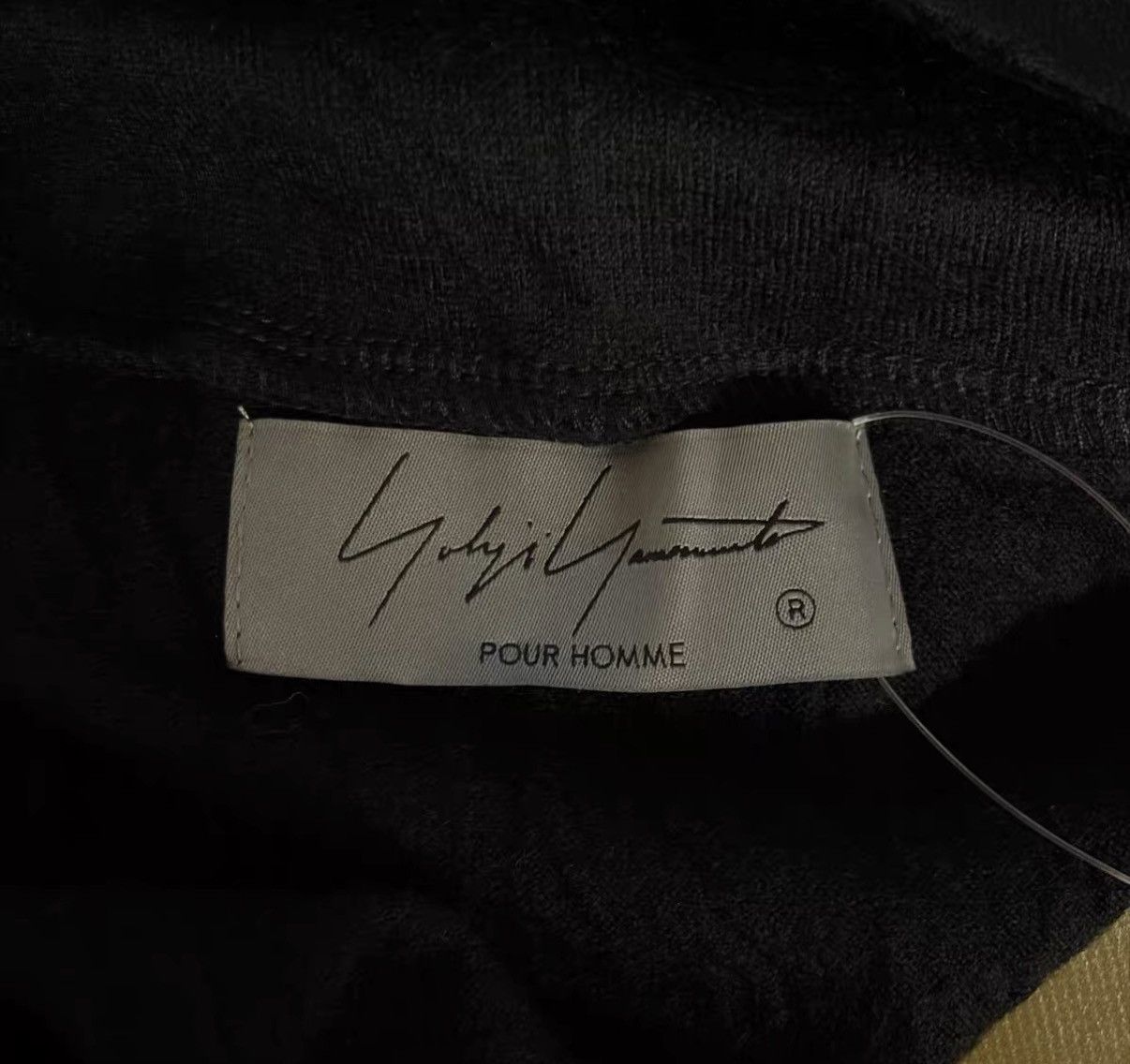 Yohji Yamamoto Yohji Yamamoto Wool Long Sleeve T-shirt K4 Size US L / EU 52-54 / 3 - 8 Thumbnail