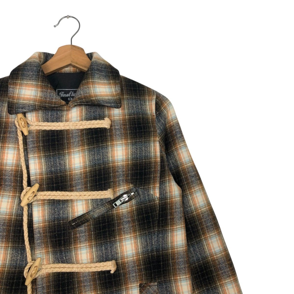 Final Home 🔥VINTAGE WOOL JACKET FINAL HOME ISSEY MIYAKE TARTAN DESIGN Size US XS / EU 42 / 0 - 8 Thumbnail