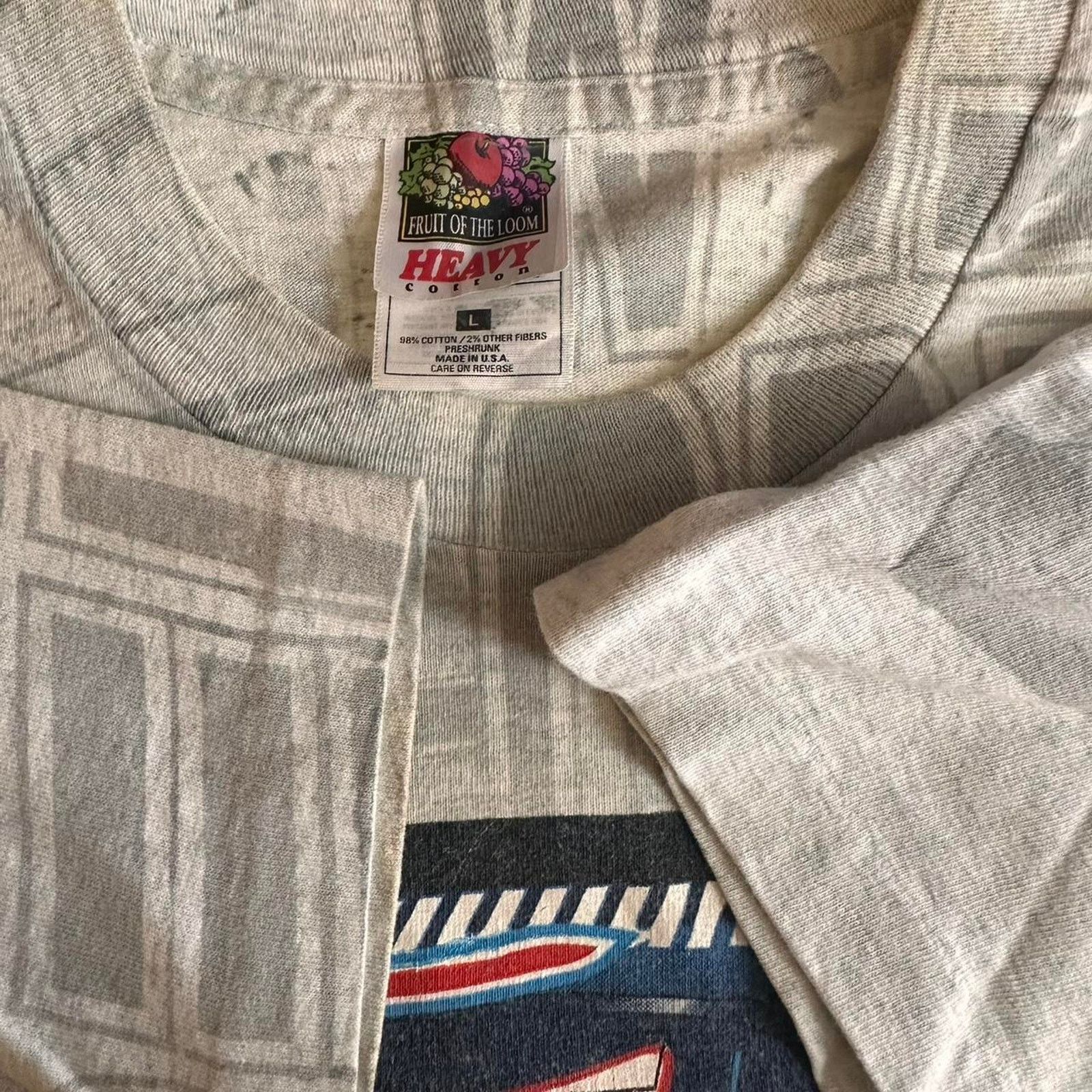 NASCAR × Vintage Vintage Mark Martin NASCAR T-Shirt Size US L / EU 52-54 / 3 - 7 Thumbnail