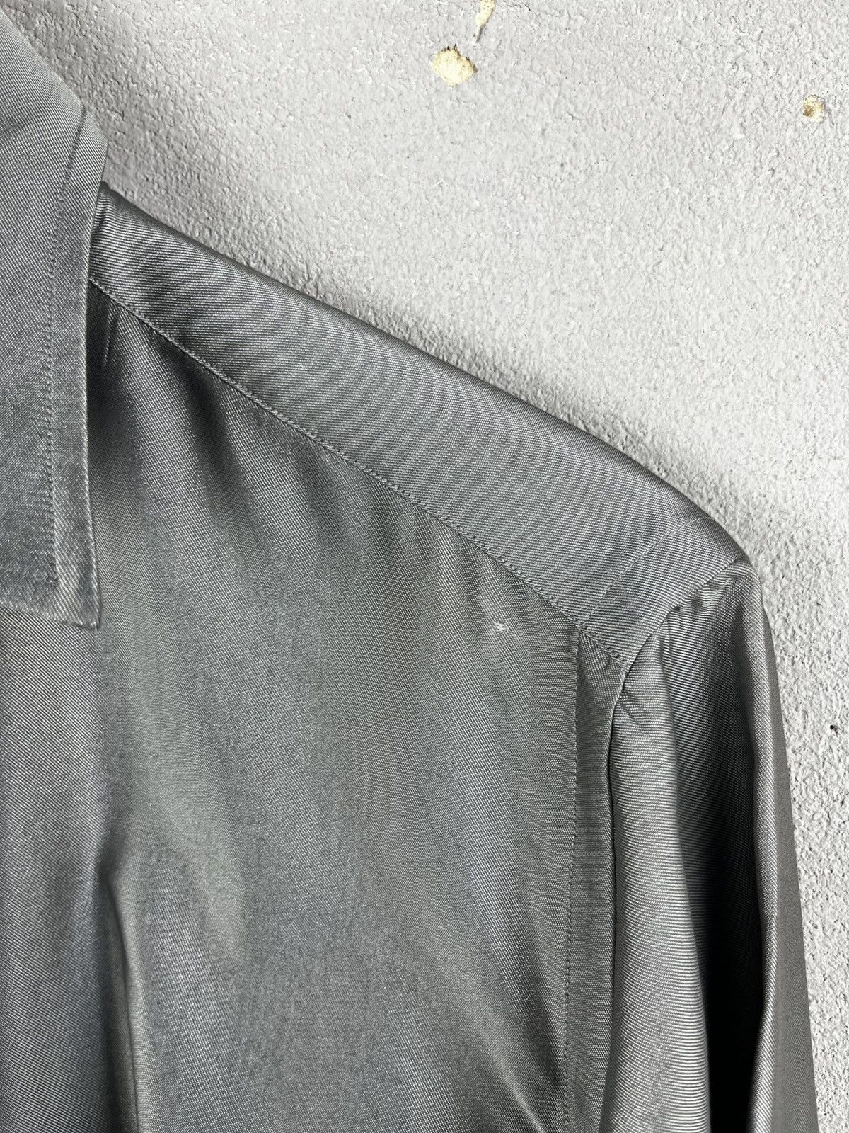 Versace Versace silver button shirt vintage size L y2k Size US L / EU 52-54 / 3 - 10 Thumbnail