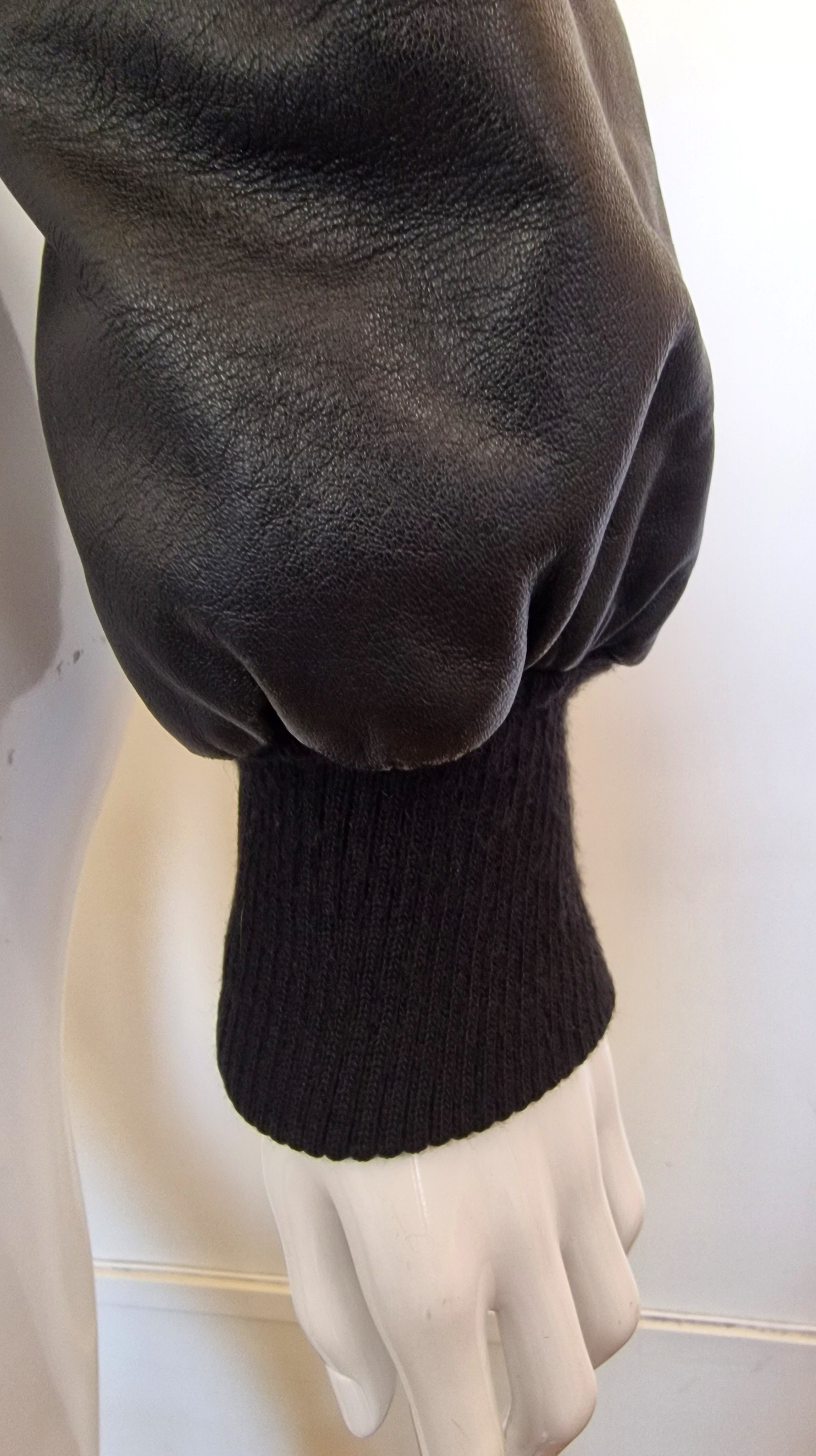 Jean Paul Gaultier Jean Paul Gaultier F/W 1995 Virus Leather XS Small Jacket Size S / US 4 / IT 40 - 10 Thumbnail
