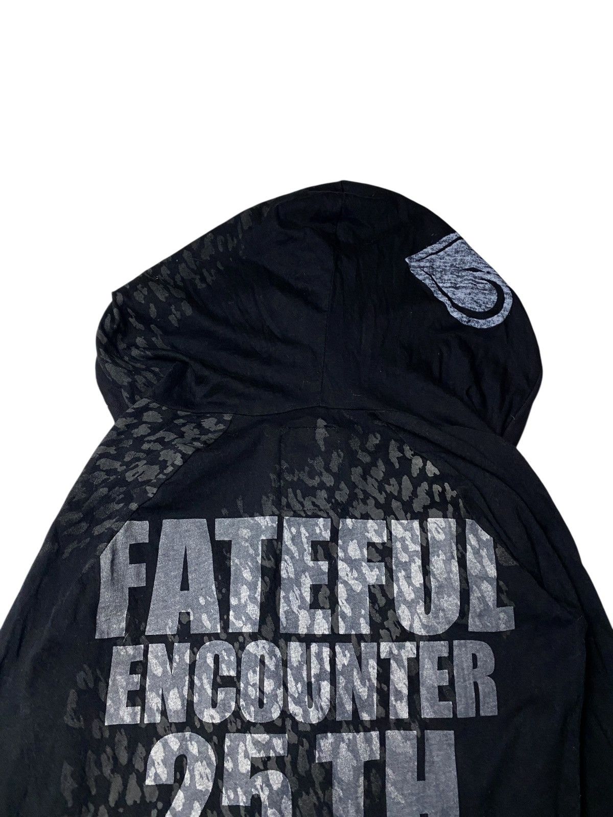 If Six Was Nine 2000's Heaven And Earth Punk Leopard Poem Hoodie Size US XS / EU 42 / 0 - 6 Thumbnail