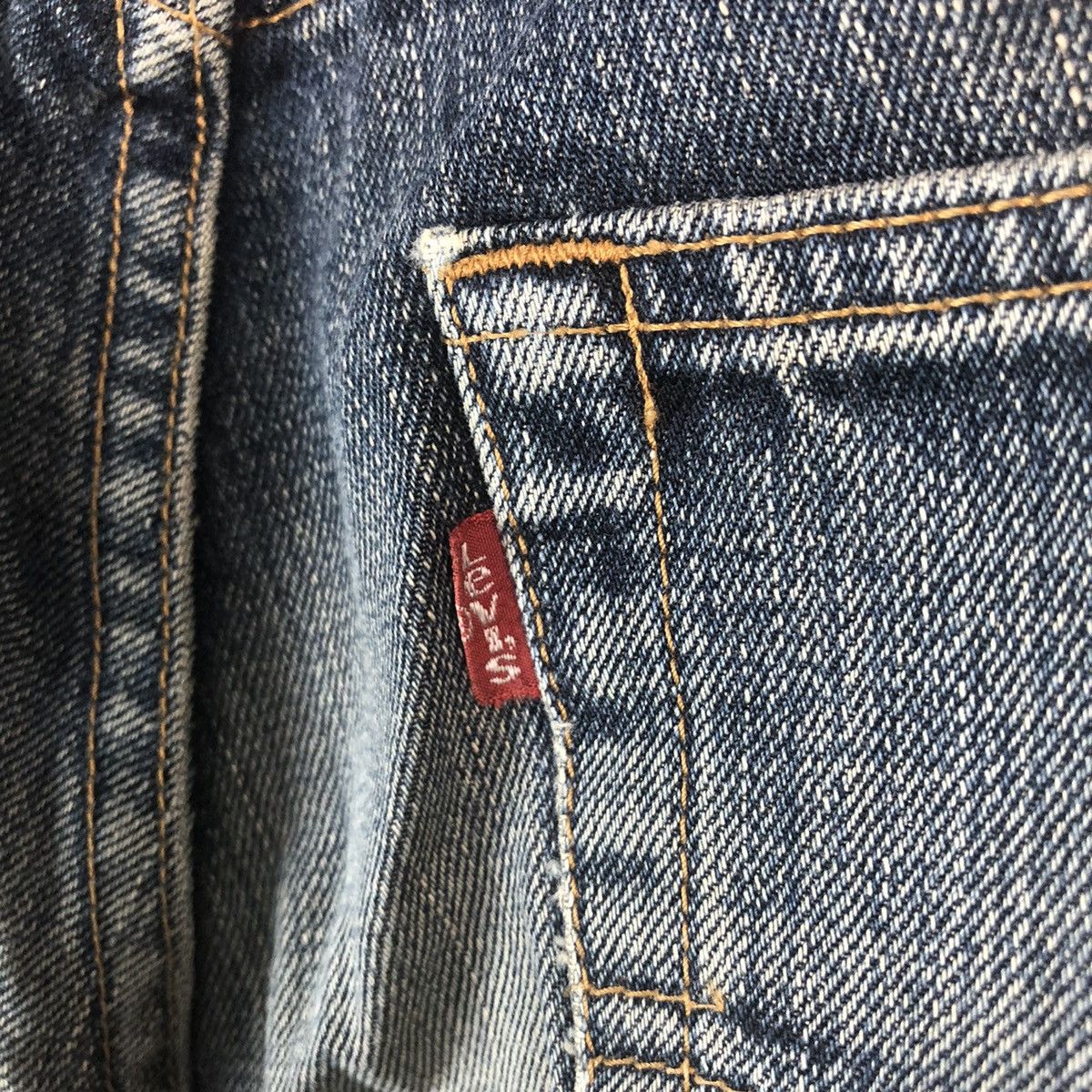Levi's DLL Levis vintage faded Blue Denim Pants #C291 Size US 29 - 18 Thumbnail