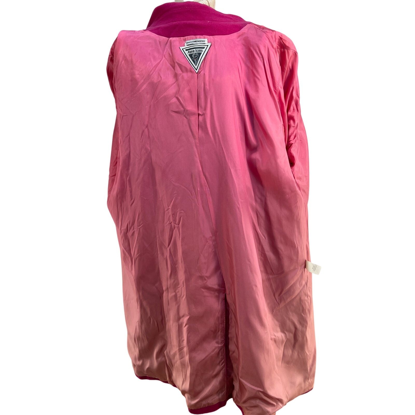 Other Marvin Richards Pink Wool Coat Size 3XL / US 20-22 - 4 Thumbnail