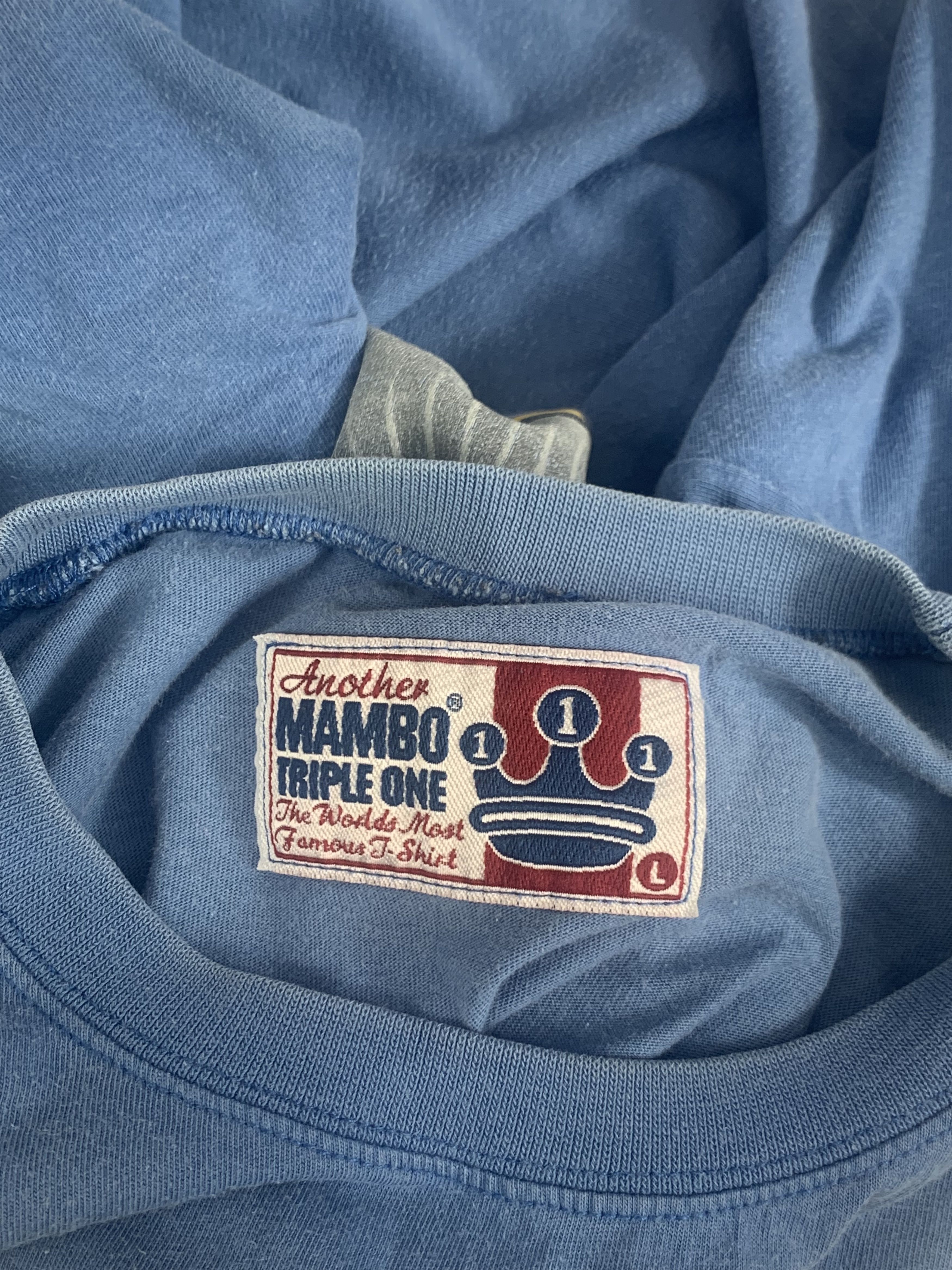 Mambo × Vintage Vintage Mambo Loud T-Shirt Size Large Blue Size US L / EU 52-54 / 3 - 23 Thumbnail