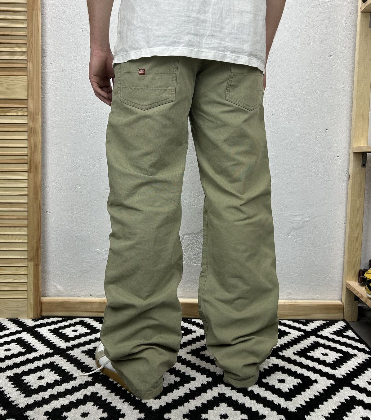 Quiksilver × Vintage Quiksilver Vintage Baggy Pant size 30 Size US 30 / EU 46 - 2 Thumbnail