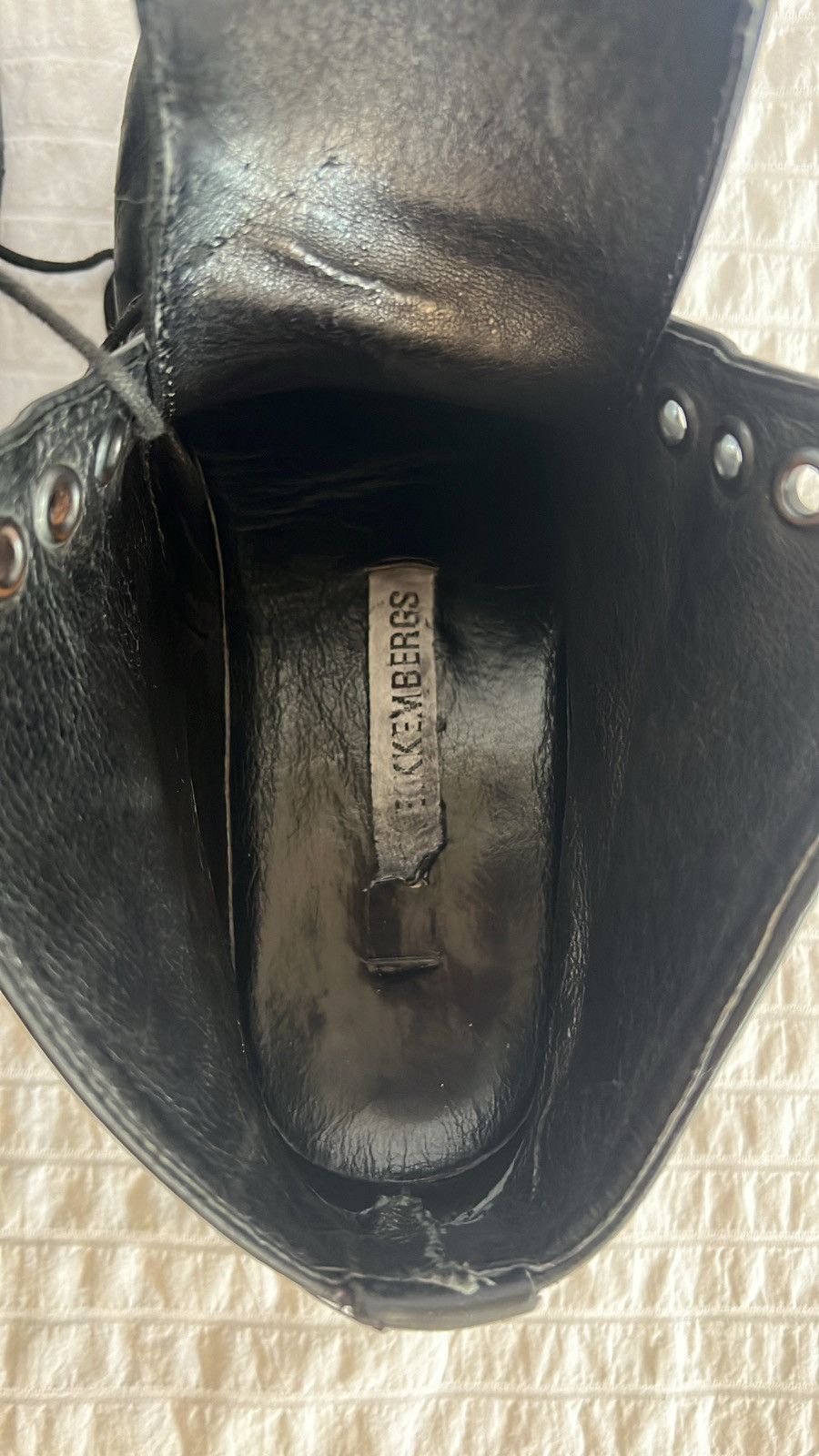 Dirk Bikkembergs Dirk Bikkembergs 90s Wooden Heel Boot Size US 9.5 / EU 42-43 - 7 Thumbnail