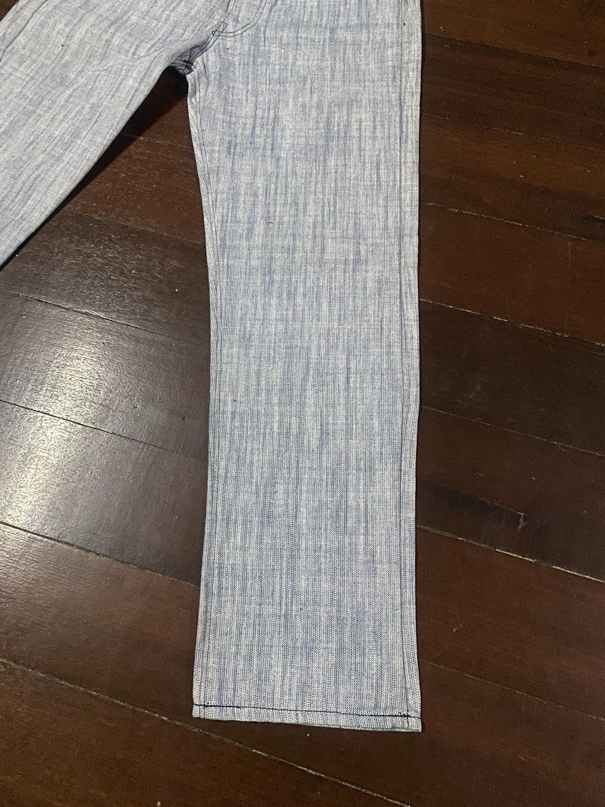 Iron Heart VTG SUGAR CANE LOT 286 WIDE LEG LIMITED HARD FABRIC Size US 30 / EU 46 - 14 Thumbnail