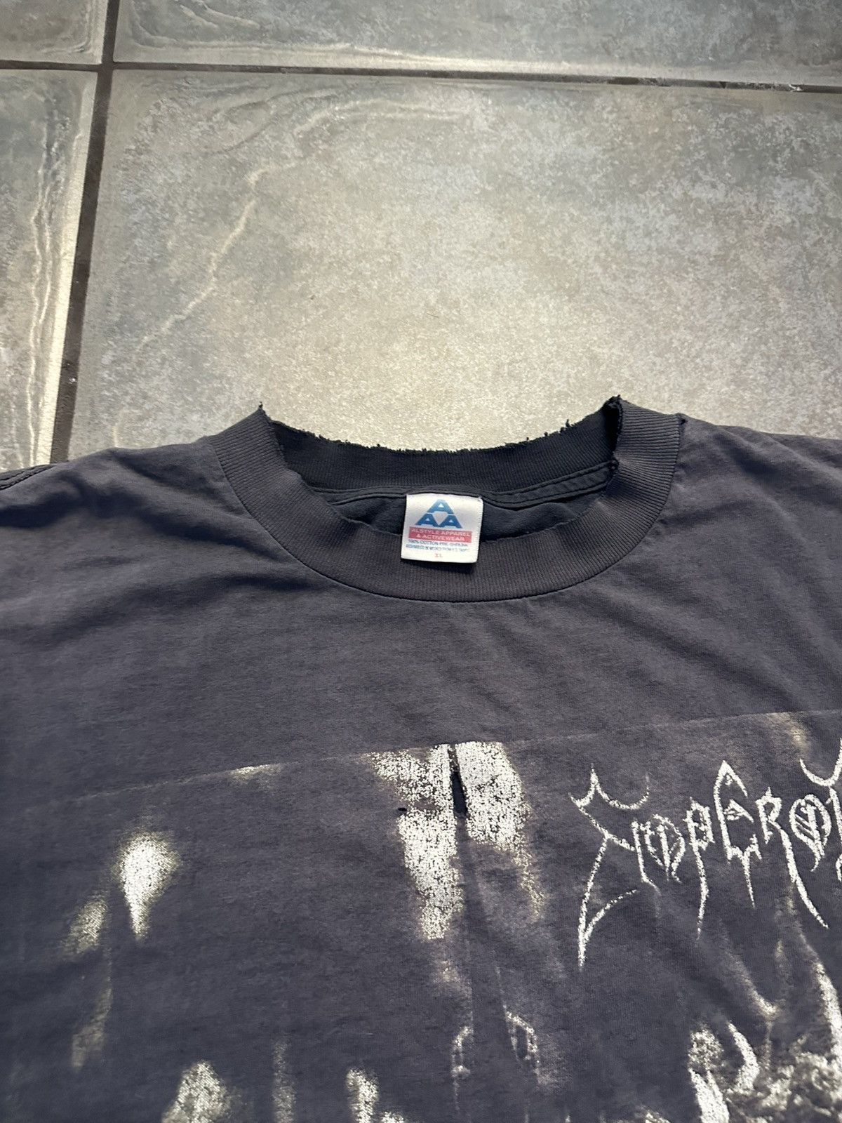 Vintage Thrashed and Faded Vintage 1997 Emperor long sleeve Size US XL / EU 56 / 4 - 6 Thumbnail