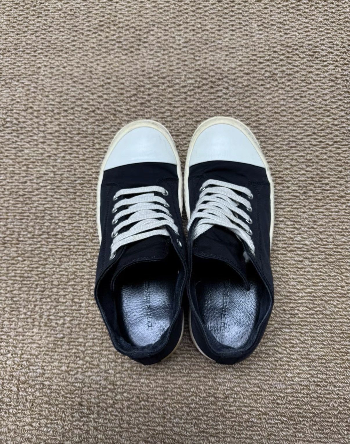 Rick Owens Rick Owens DRKSHDW Low Top Ramones K37 Size US 6.5 / EU 39-40 - 6 Thumbnail