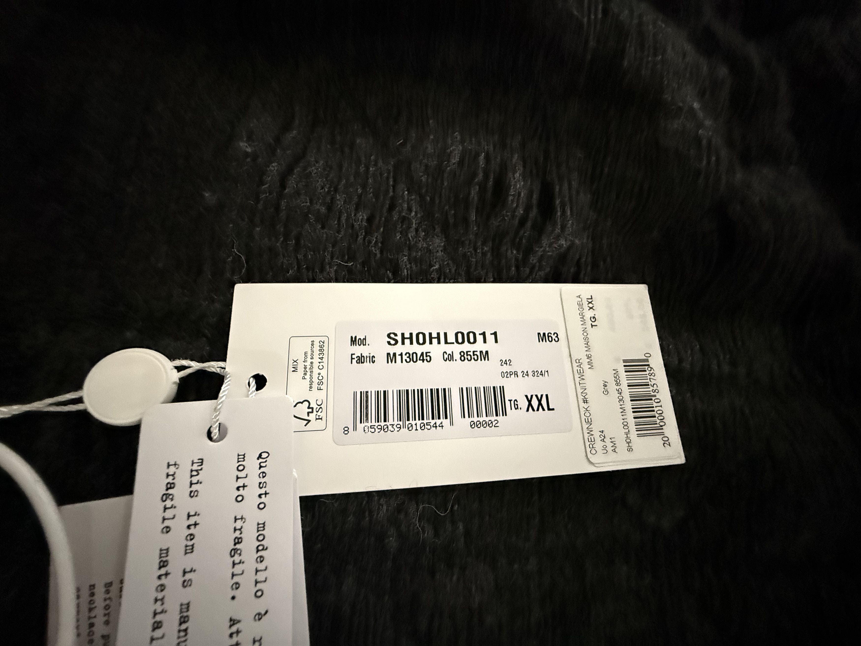 Maison Margiela Distressed-Effect Crew-Neck Jumper Size US XL / EU 56 / 4 - 7 Thumbnail