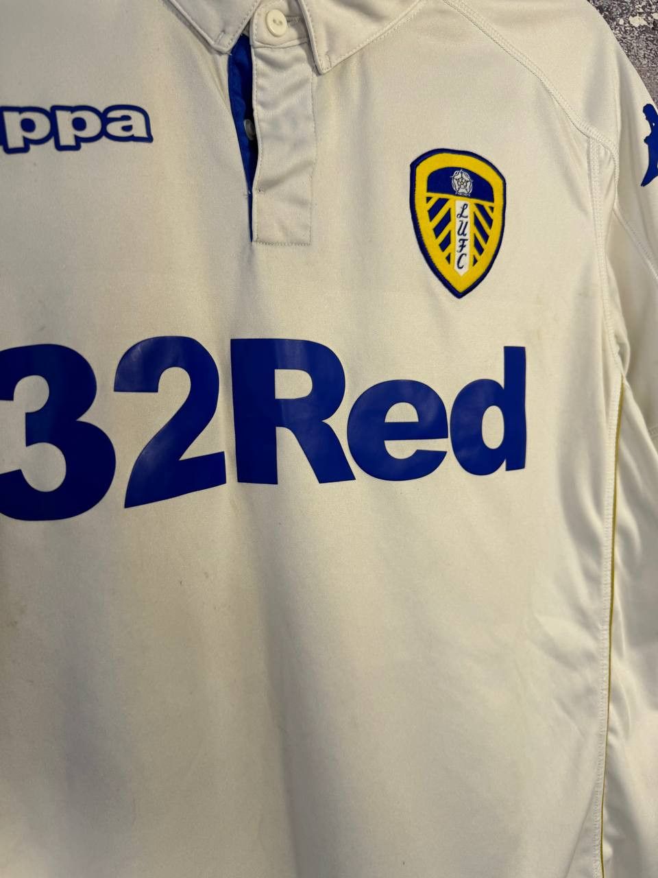 Kappa × Vintage Vintage Leeds United 2016/17 Kappa Soccer Jersey Size US M / EU 48-50 / 2 - 7 Thumbnail