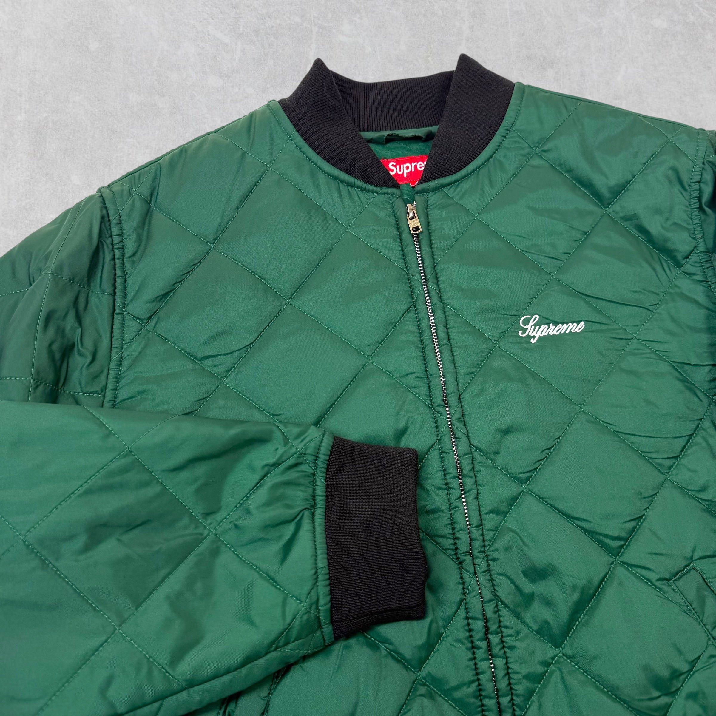 Supreme Supreme Sequin Patch Quilted Bomber L Size US L / EU 52-54 / 3 - 4 Thumbnail
