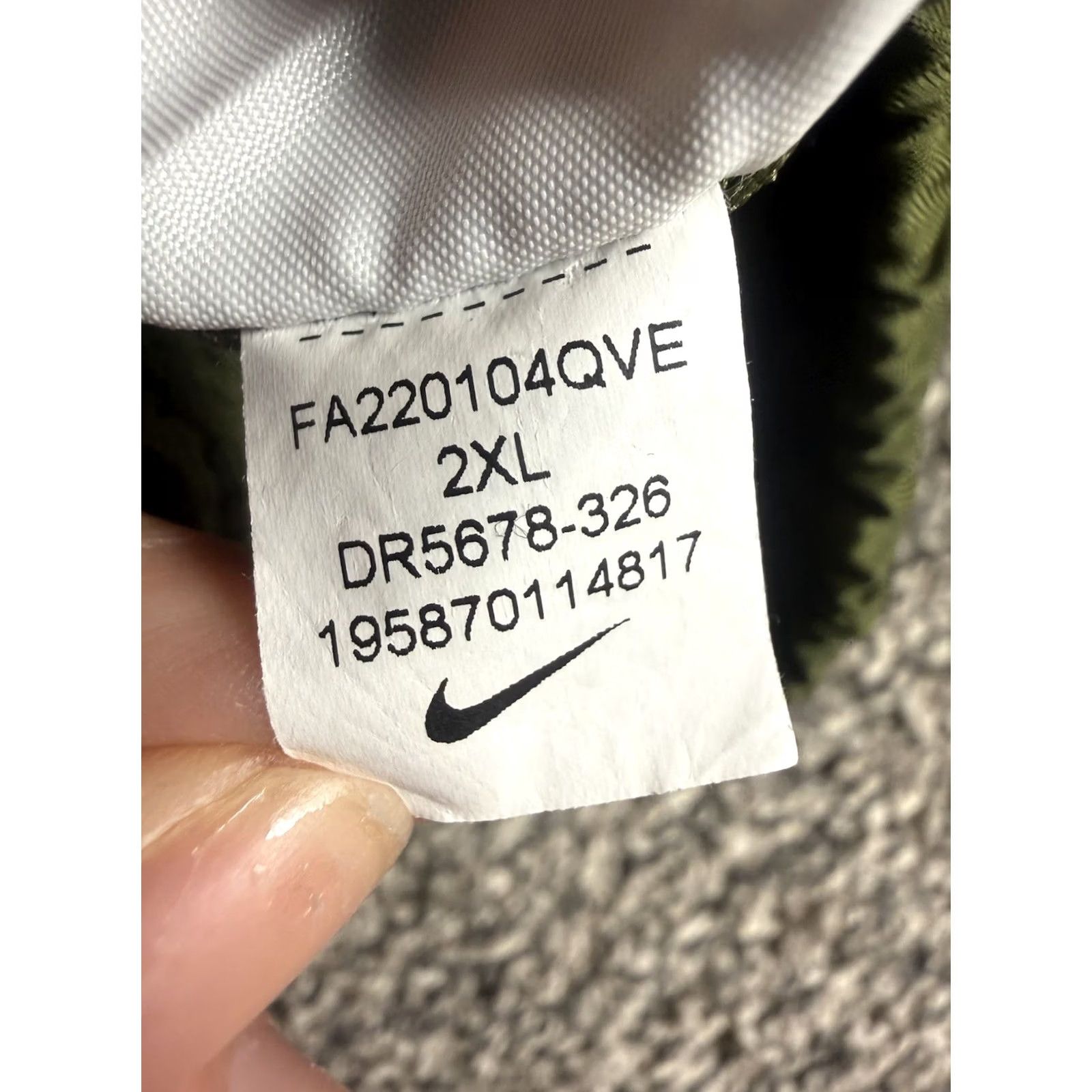 Nike Nike Woven Flow Shorts Mens 2XL Olive Green DR5678 Size US 39 - 7 Thumbnail