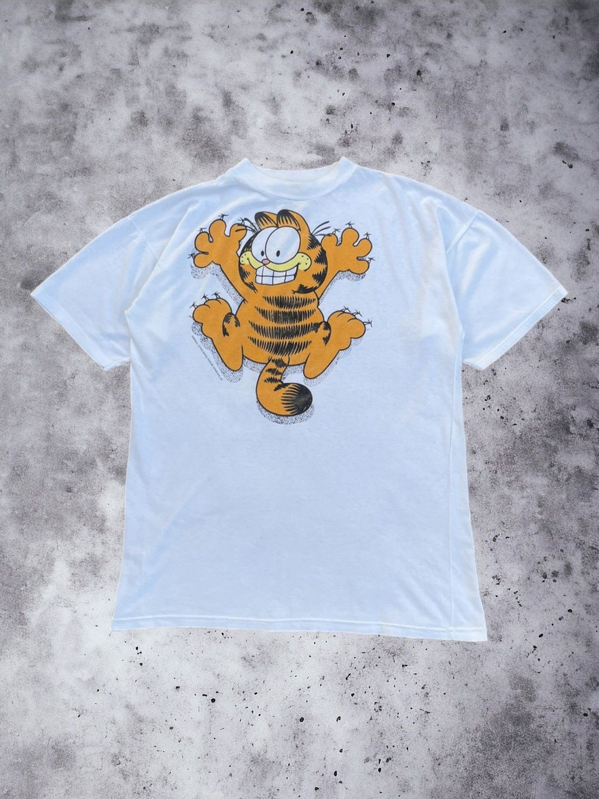 Cartoon Network RARE Vintage 1978 Garfield Movie Graphic T Shirt Size US XL / EU 56 / 4 - 1 Thumbnail