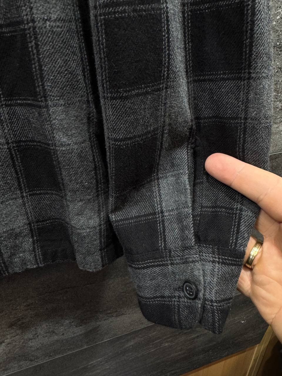 Allsaints AllSaints Cotton Flannel Plaid Kapelle Long Sleeve Shirt Size US M / EU 48-50 / 2 - 5 Thumbnail