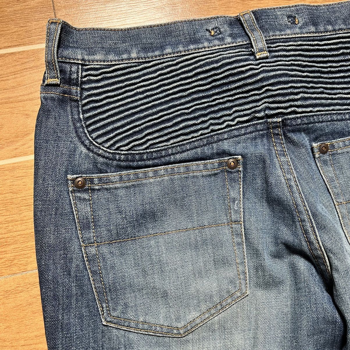 Maison MIHARA YASUHIRO Archive Miharayasuhiro Biker Denim Jeans Size US 32 / EU 48 - 13 Thumbnail