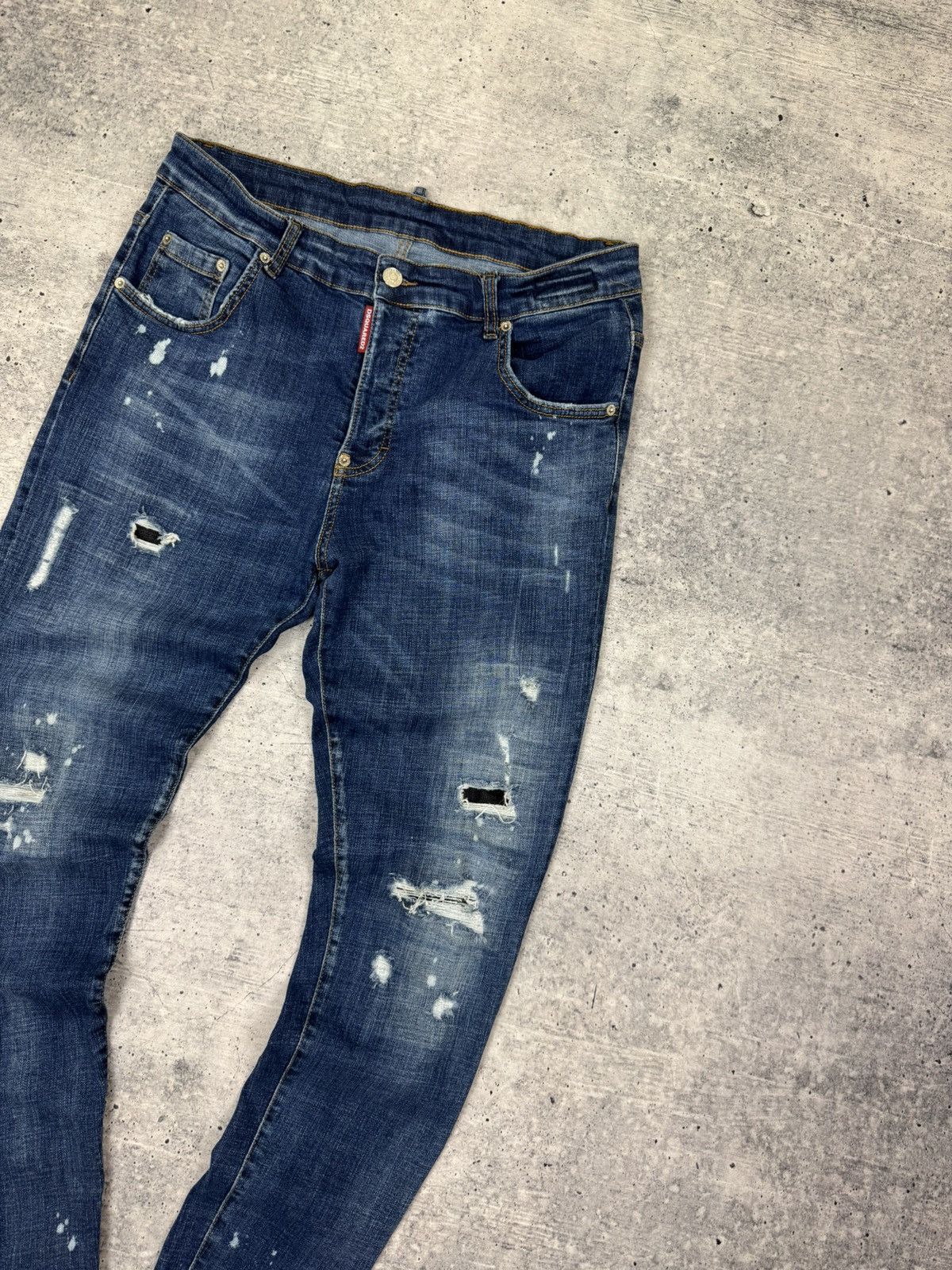 Dsquared2 Dsquared2 Casual Distressed Blue Jeans Pants Men Size 52 Size US 34 / EU 50 - 4 Thumbnail