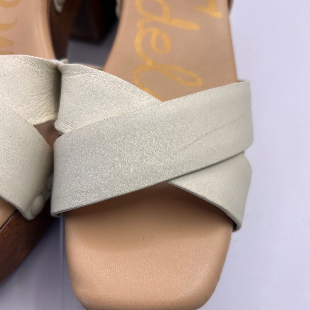 Sam Edelman Women's Sam Edelman Sandals beige&wood Size 9 Size US 9 / IT 39 - 10 Thumbnail