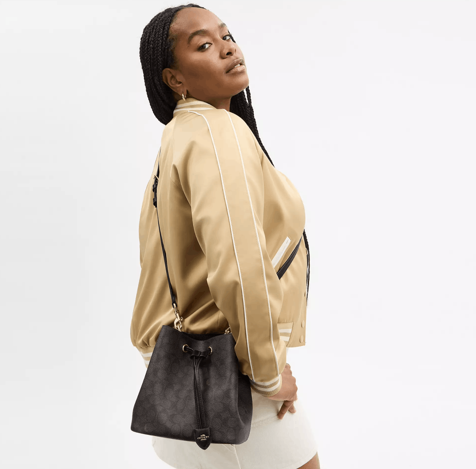 Coach NWT Coach Rowan Bucket Bag In Signature Canvas CBH07 Size ONE SIZE - 11 Thumbnail