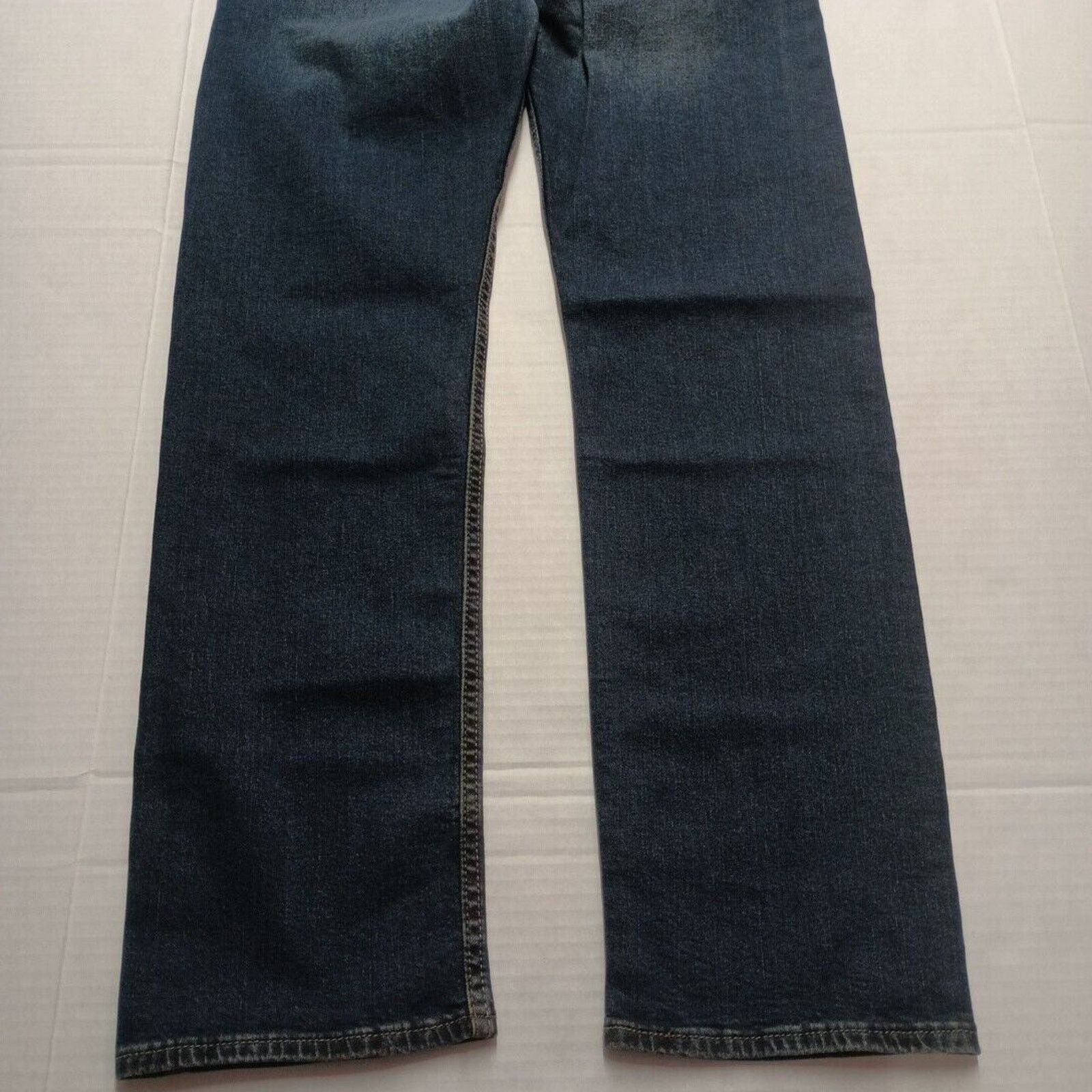 Levi's Signature By Levi Straight Jeans Men's 30x32 Blue Super Flex Size US 30 / EU 46 - 7 Thumbnail