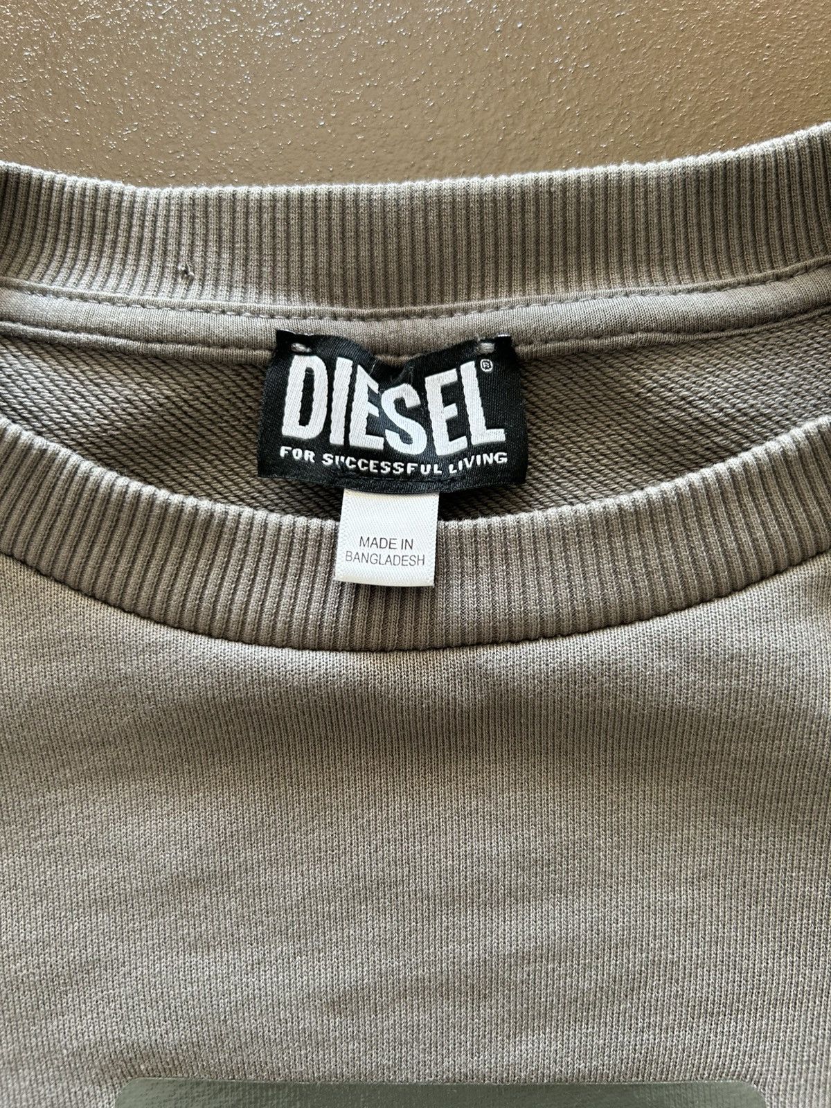 Diesel Diesel Spellout Logo Sweater Size US L / EU 52-54 / 3 - 3 Thumbnail