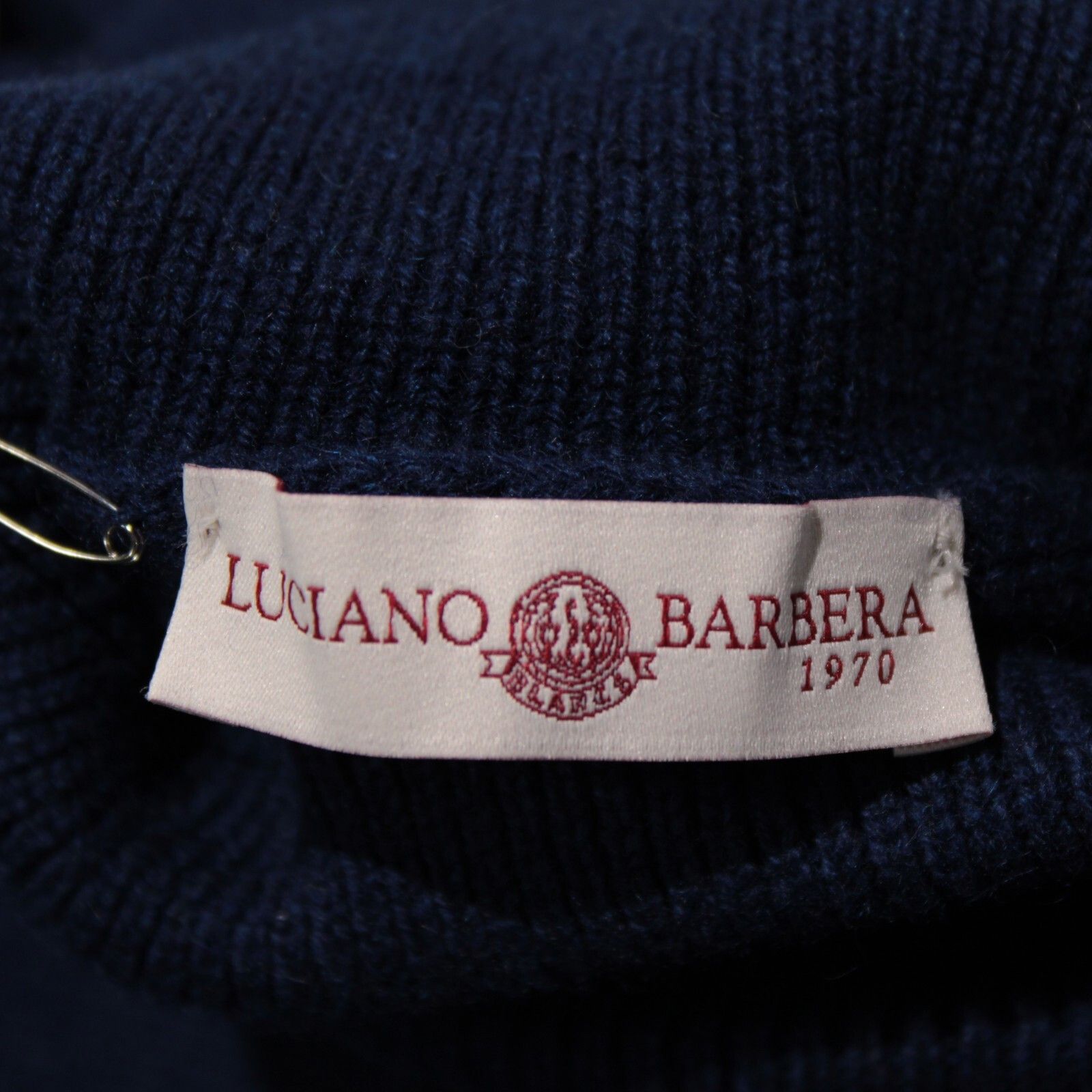 Luciano Barbera Luciano Barbera Sweater Size US L in Blue Size US L / EU 52-54 / 3 - 7 Thumbnail