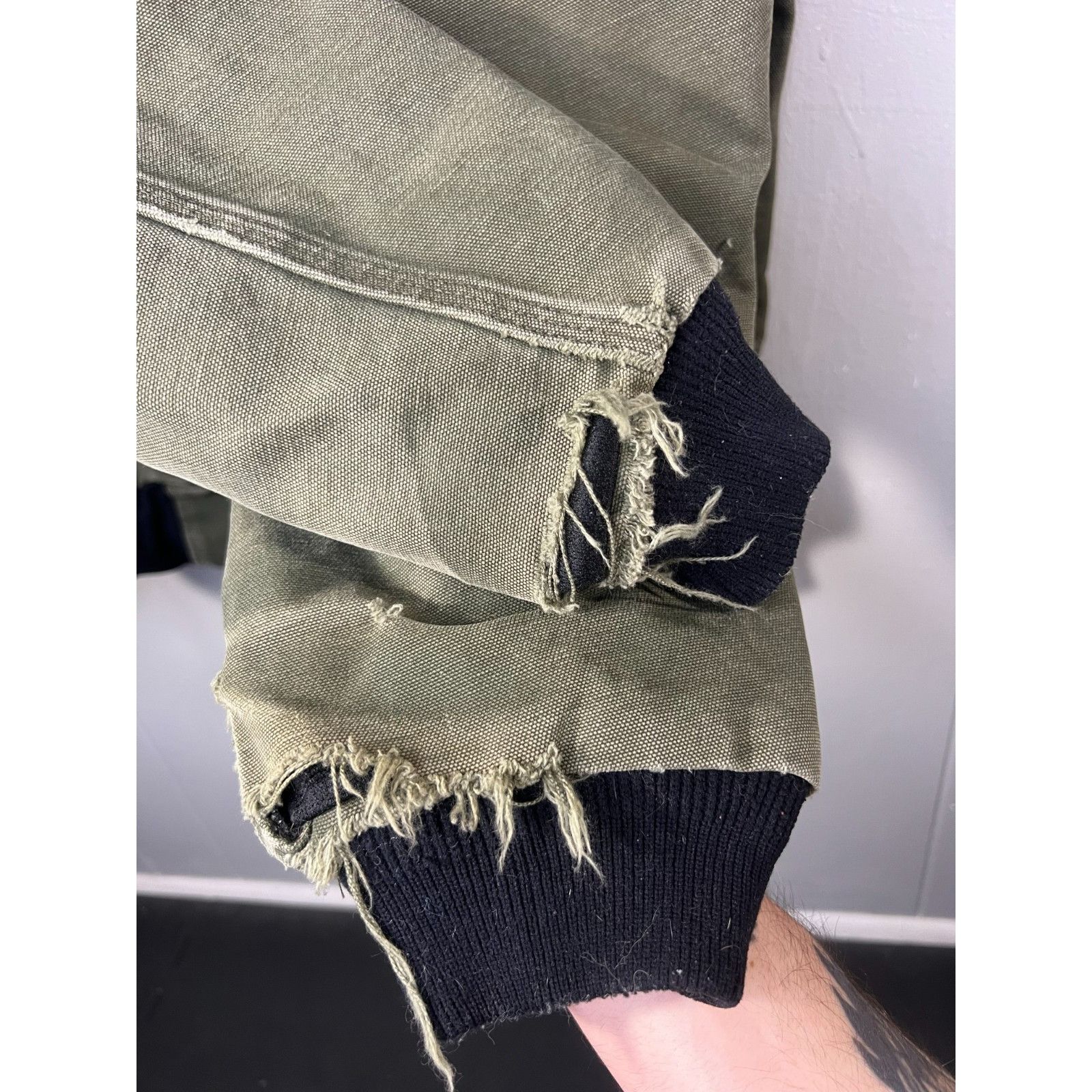 Carhartt Carhartt J131 Moss Green Thermal Lined Duck Canvas Active Ja Size US XXL / EU 58 / 5 - 4 Thumbnail