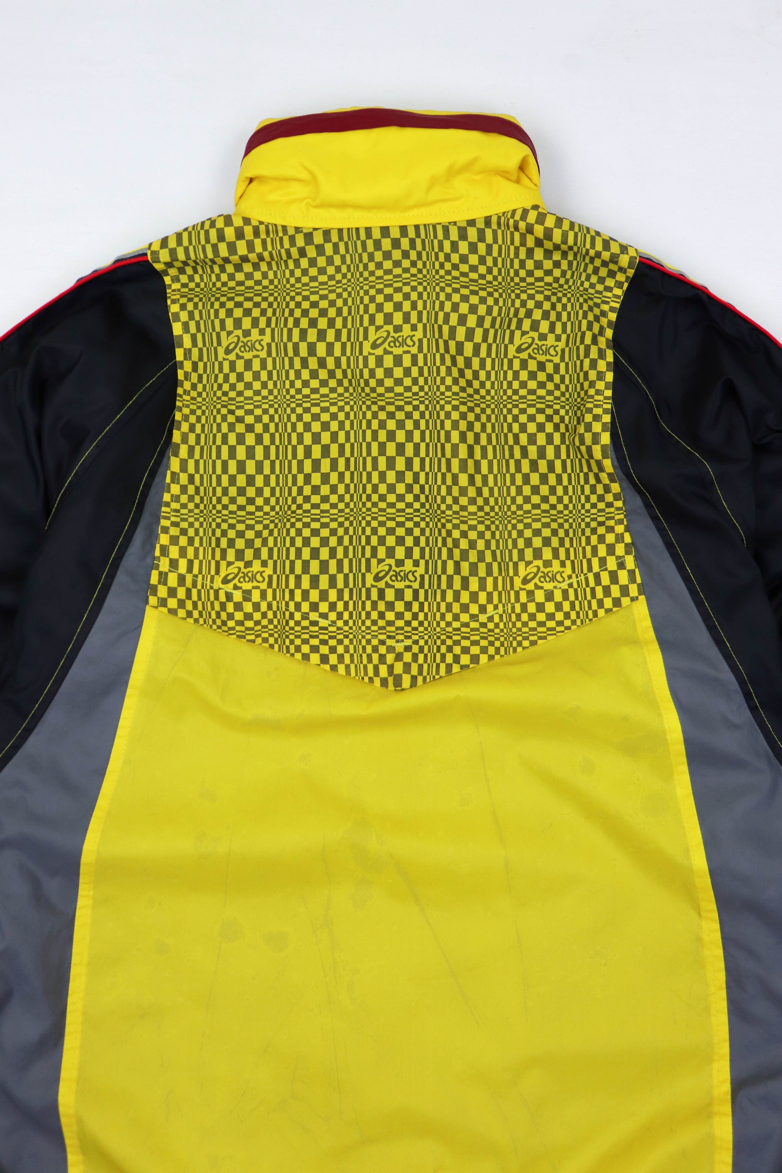 Asics Asics Vintage Reflective 3D Print Track Windbreaker Jacket Size US L / EU 52-54 / 3 - 14 Thumbnail