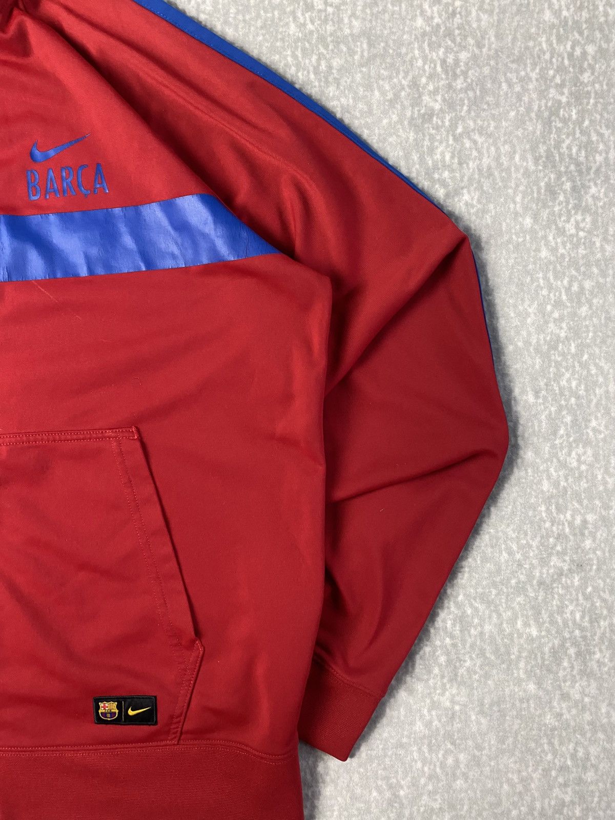 Nike Vintage 90's Nike Nike FC Barcelona Barca Track Jacket Size US L / EU 52-54 / 3 - 2 Thumbnail