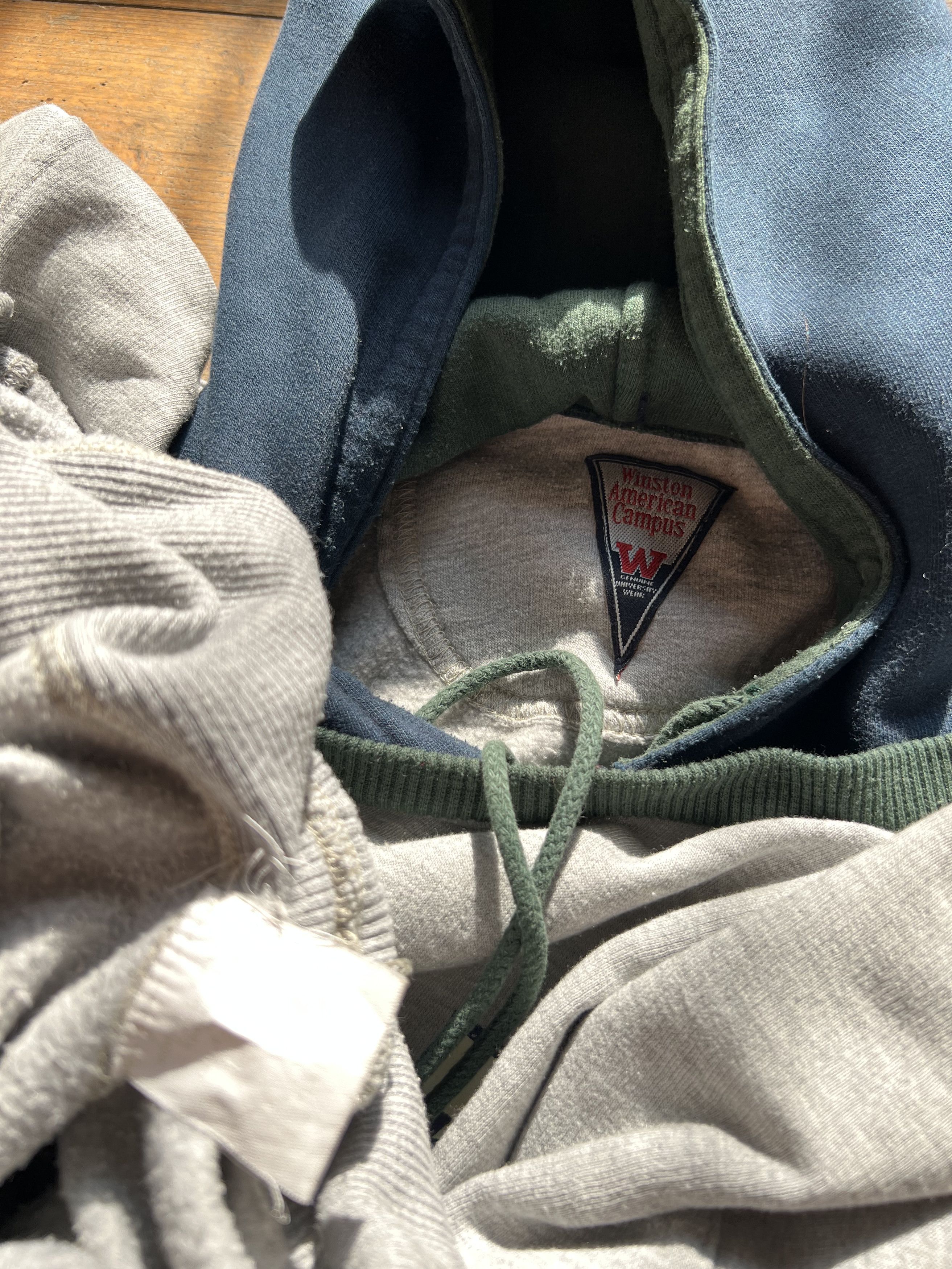 Other Winston American Campus University Vintage Hoodie 80s Size US L / EU 52-54 / 3 - 6 Thumbnail