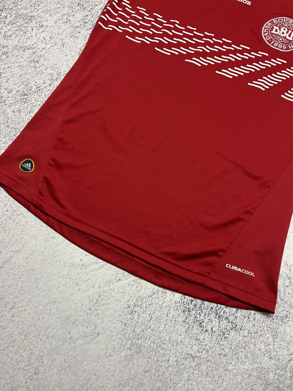Adidas × Vintage Adidas Denmark 2009/10 Dansk Soccer Jersey Football Shirt Size US M / EU 48-50 / 2 - 5 Thumbnail