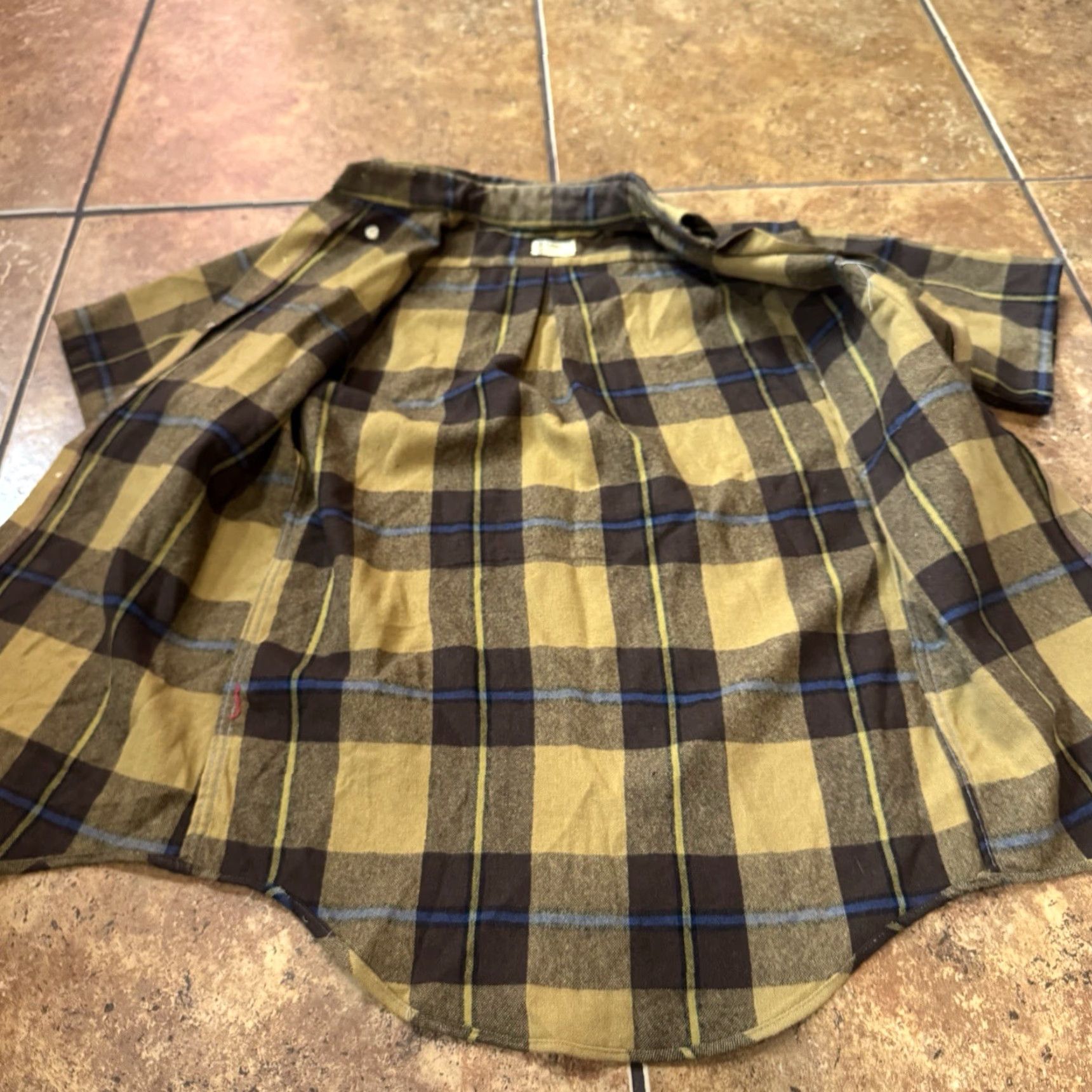 Vintage VINTAGE Penneys Towncraft Shirt Plaid Button Front VTG green S Rockabilly 1950s 60s Mens Size US S / EU 44-46 / 1 - 2 Thumbnail