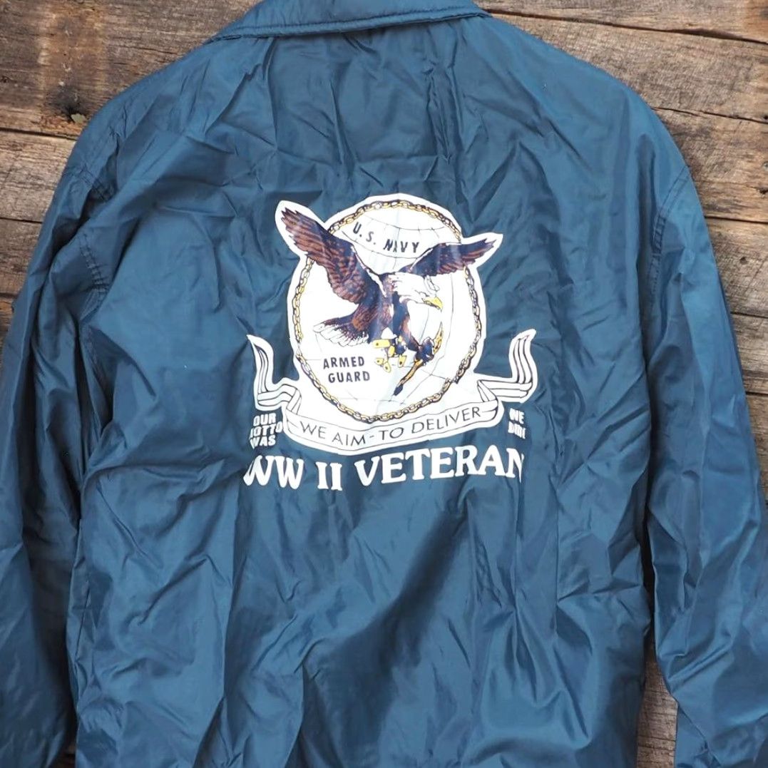 Dunbrooke VINTAGE US Navy World War Two WWII Veteran Jacket XL XL Navy Blue Parka Size US XL / EU 56 / 4 - 2 Thumbnail