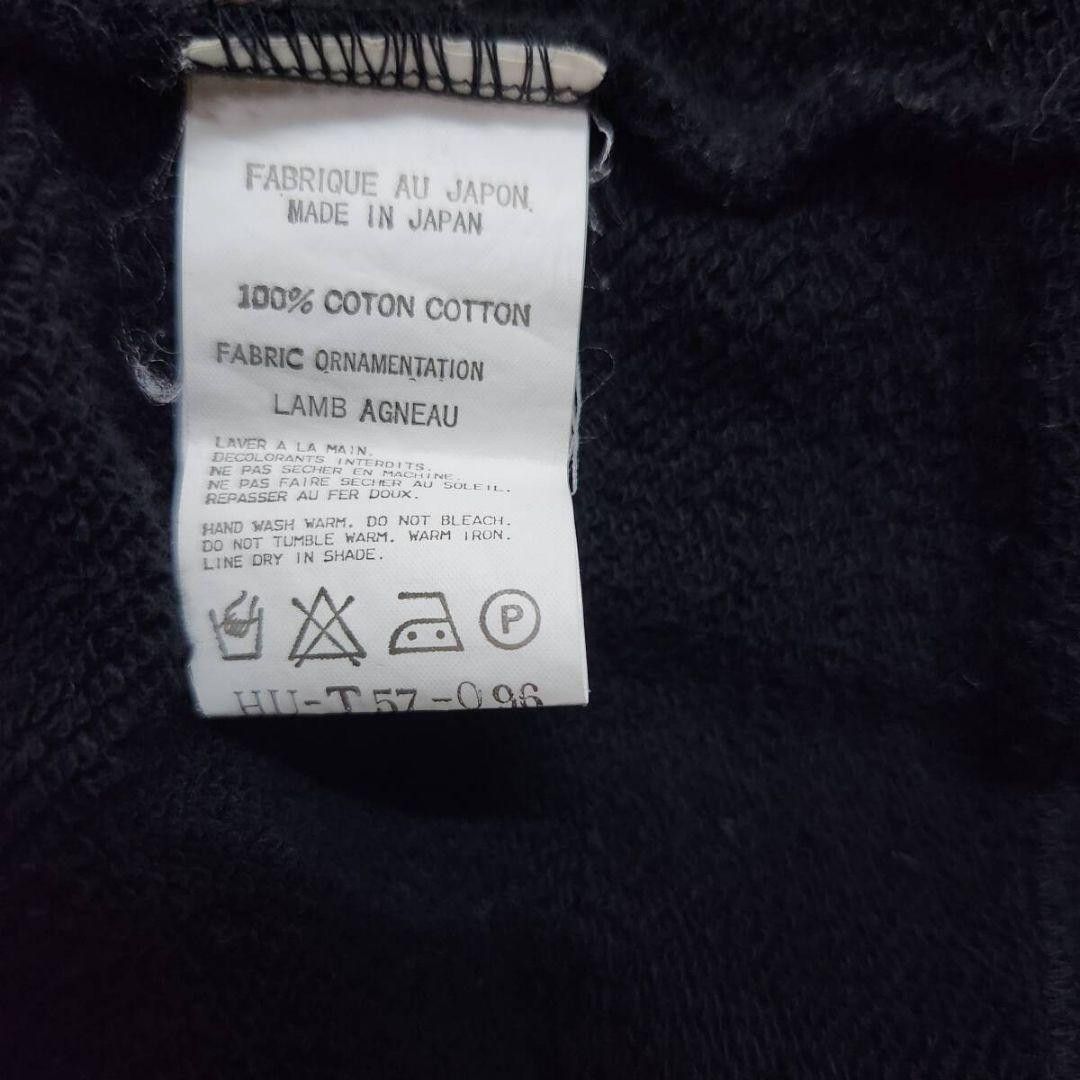 Yohji Yamamoto POUR HOMME 03aw flower leather patch emblem sweatshirts Size US L / EU 52-54 / 3 - 5 Thumbnail
