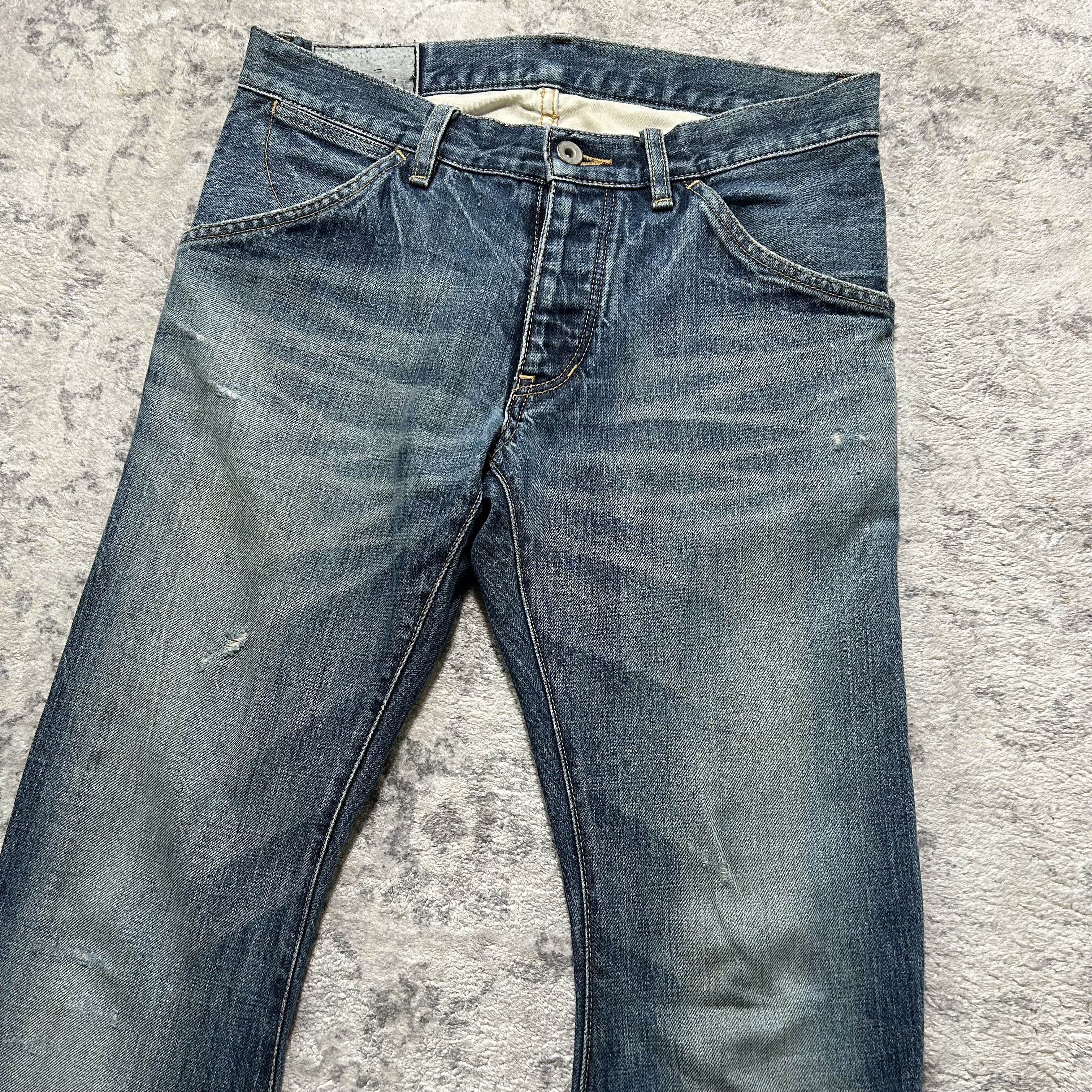 Kazuyuki Kumagai Attachment Kazuyuki Kumagai Attachment J-Cut Bootcut Flared Denim Jeans Size US 30 / EU 46 - 2 Thumbnail