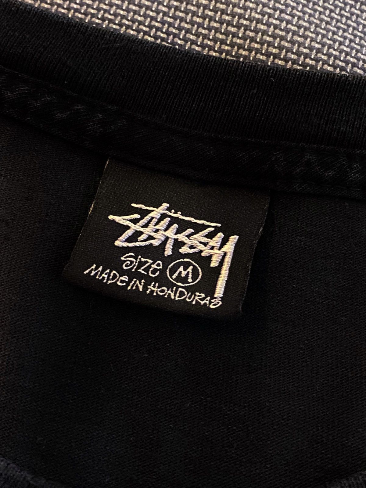 Stussy × Vintage VINTAGE Y2K STUSSY BIG LOGO T-SHIRT TEE Size US M / EU 48-50 / 2 - 5 Thumbnail