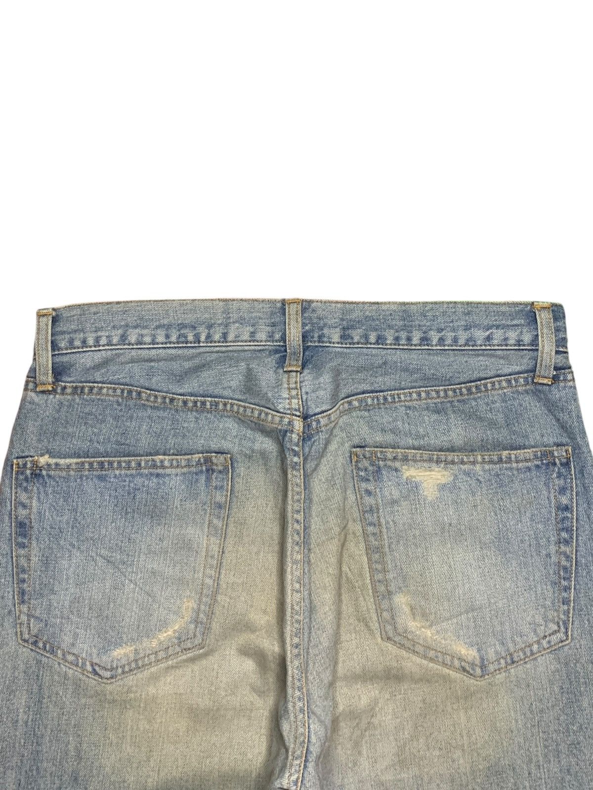 Japanese Brand × Kapital Vintage Japanese Blue Way Rusty Mud Wash Distress Loose Jean Size US 32 / EU 48 - 8 Thumbnail