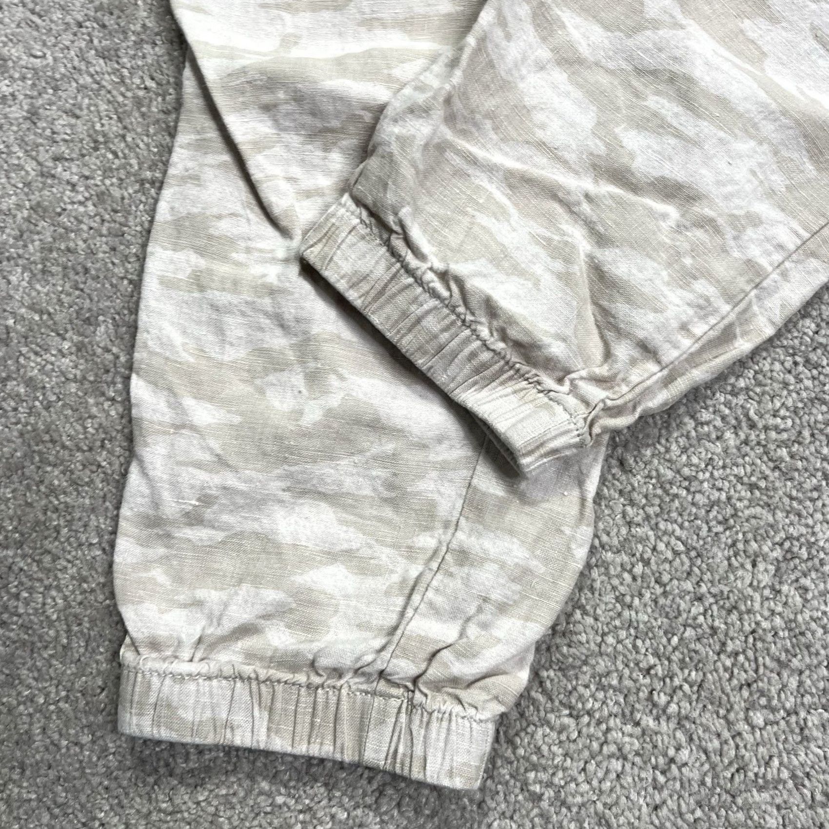 Athleta Athleta Cabo Tide Linen Joggers Pants Women’s 4 Beige Drawstring Lightweight 27” Inseam Casual, Athleisure, Beach Womens Size 28" / US 6 / IT 42 - 4 Thumbnail