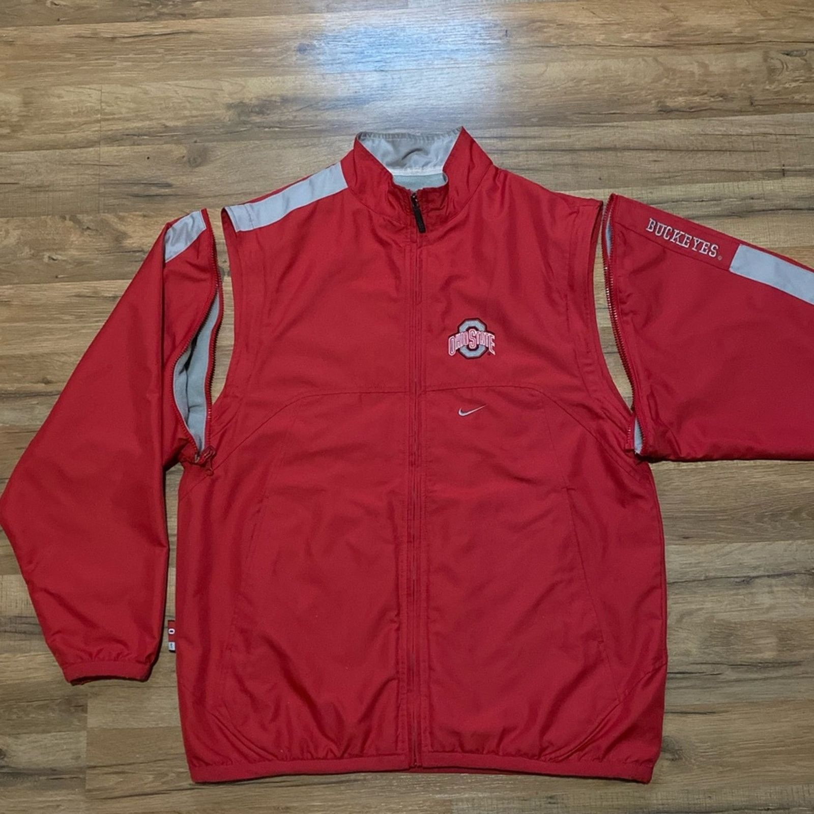 Nike 90s Nike Team Ohio State Vest Jacket Size US M / EU 48-50 / 2 - 1 Thumbnail