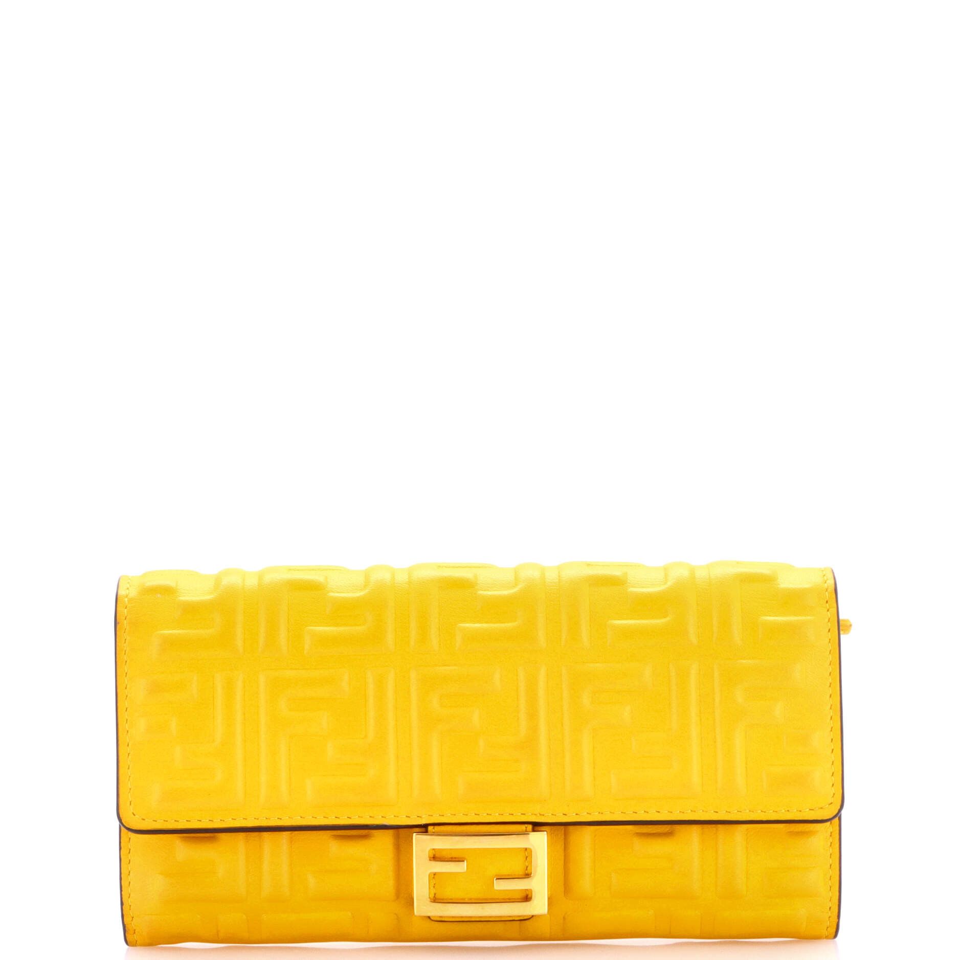 Fendi Baguette Continental Wallet Size ONE SIZE - 1 Thumbnail