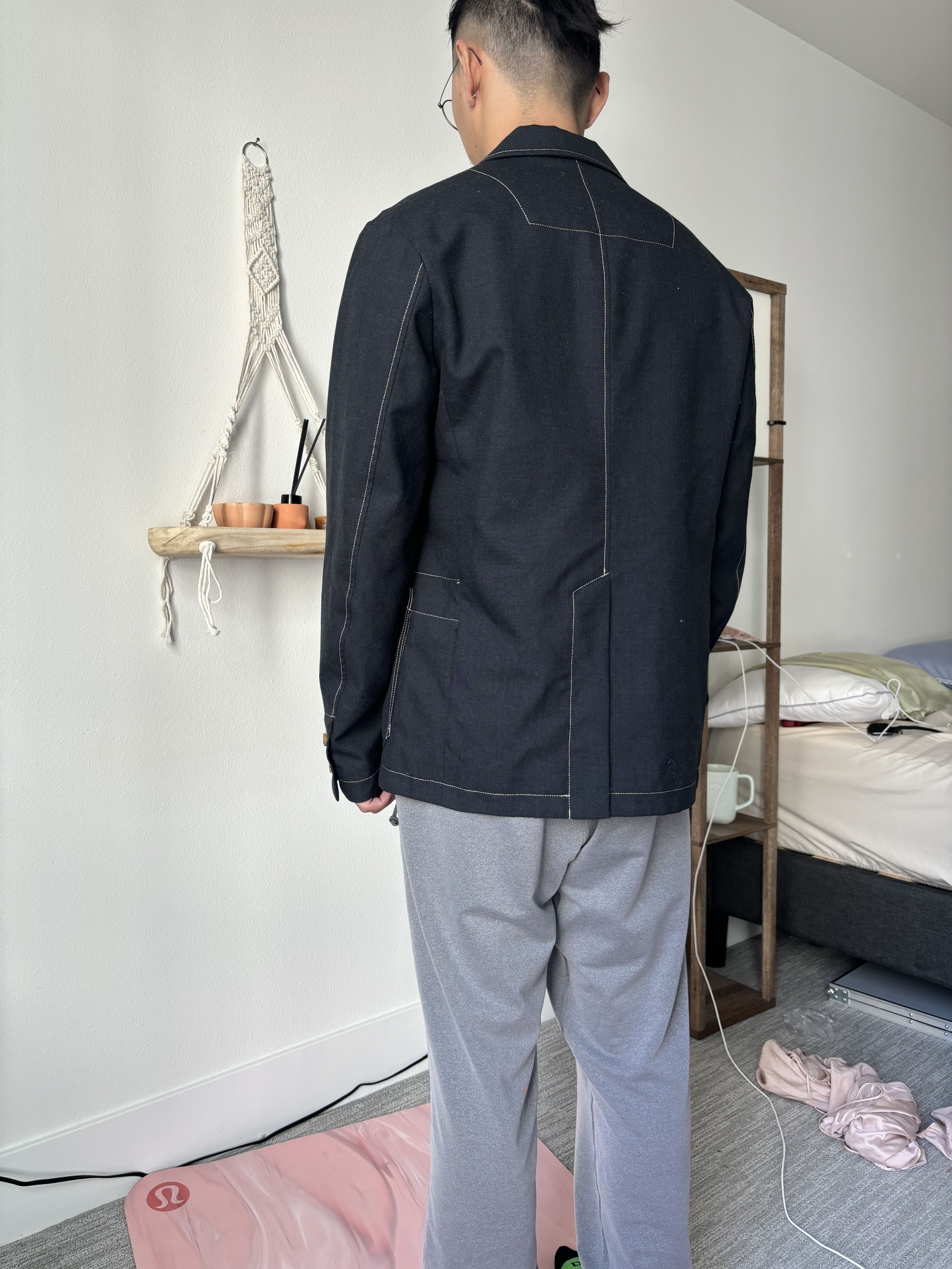 Japanese Brand NotJustFashion Japanese Designer Brand Blazer size M Size 42S - 5 Thumbnail