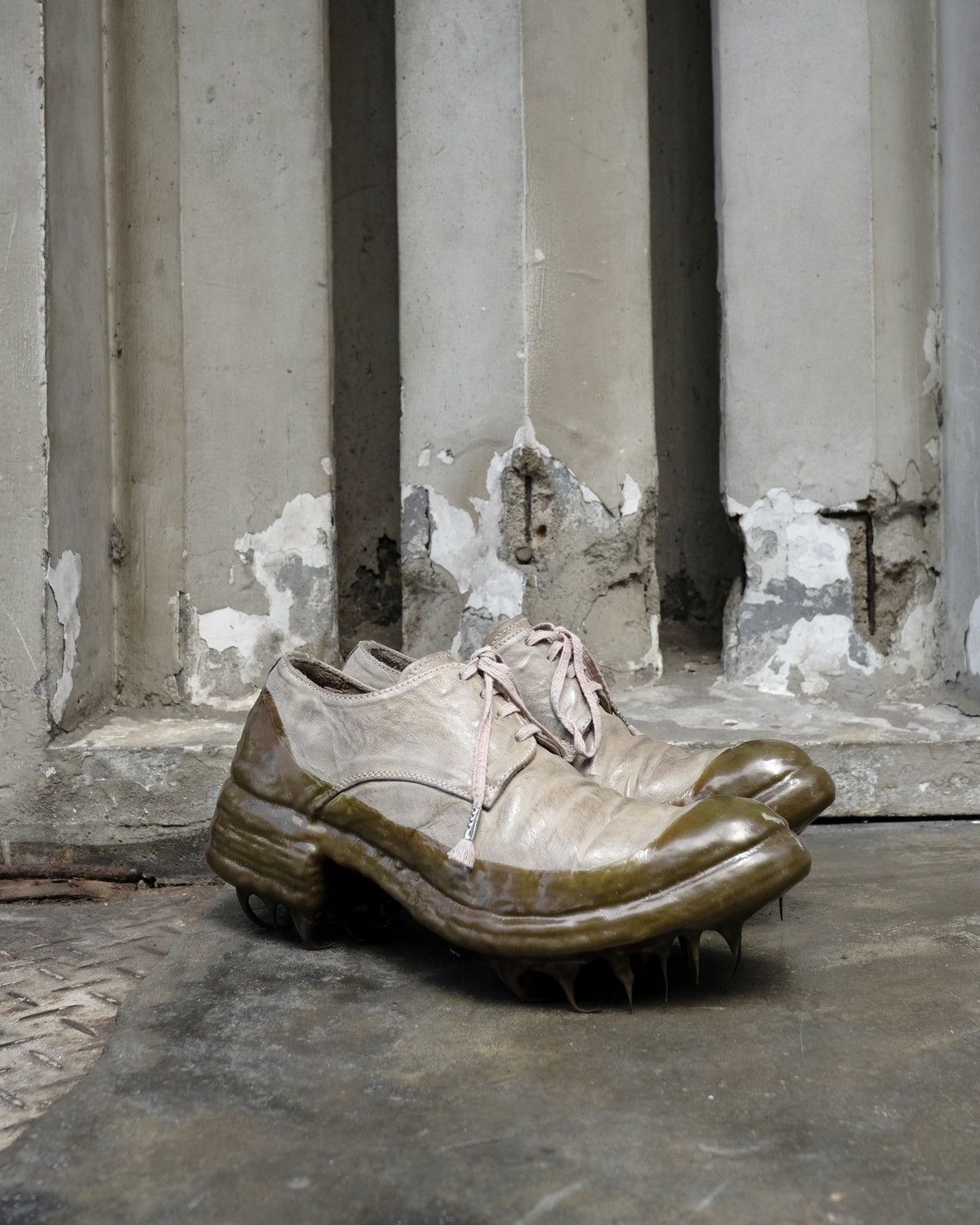 Carol Christian Poell Carol Christian Poell O.D Goodyear Drip Rubber Derby Size US 9 / EU 42 - 9 Thumbnail