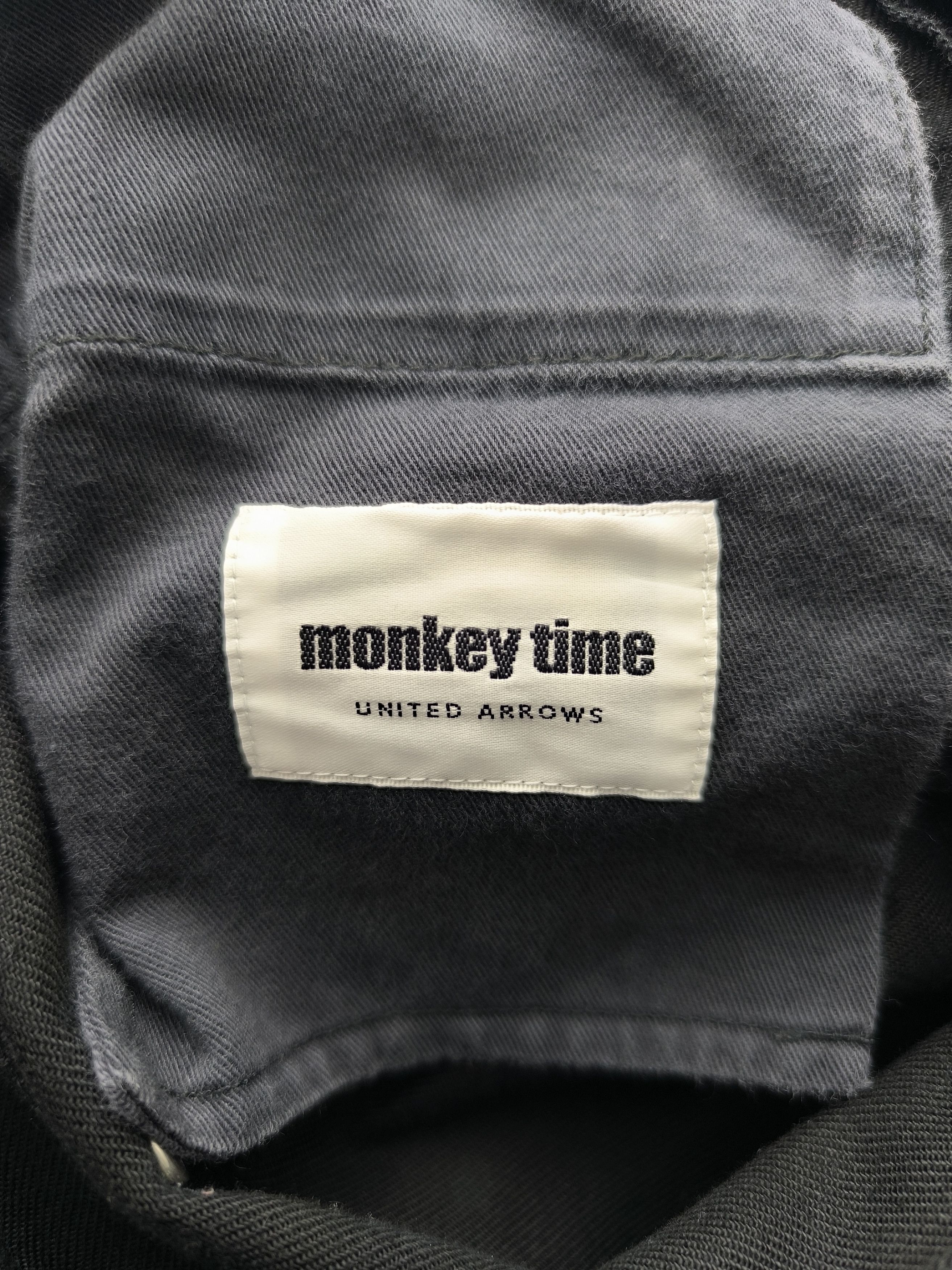 Japanese Brand × United Arrows × monkey time RIPPED MONKEY TIME JEANS Size US 32 / EU 48 - 12 Thumbnail