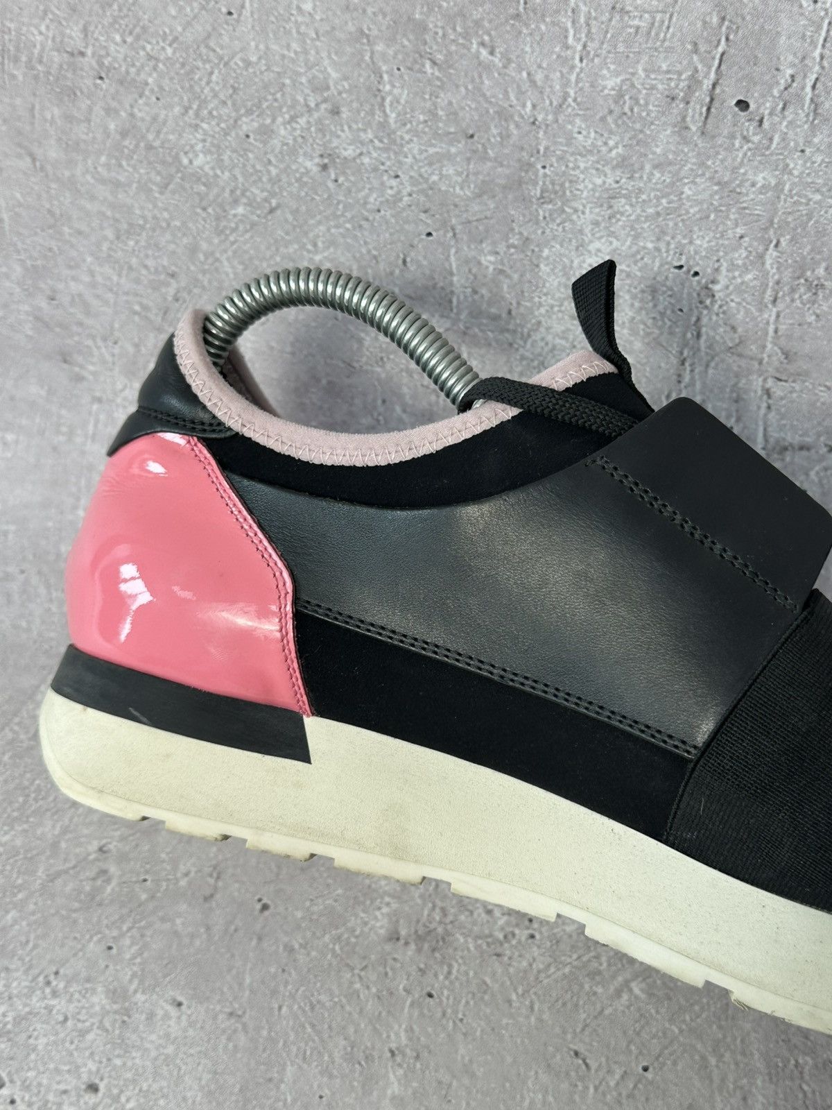Balenciaga Balenciaga Race Runner Leather Mesh Women’s Sneaker Size US 10 / IT 40 - 12 Thumbnail