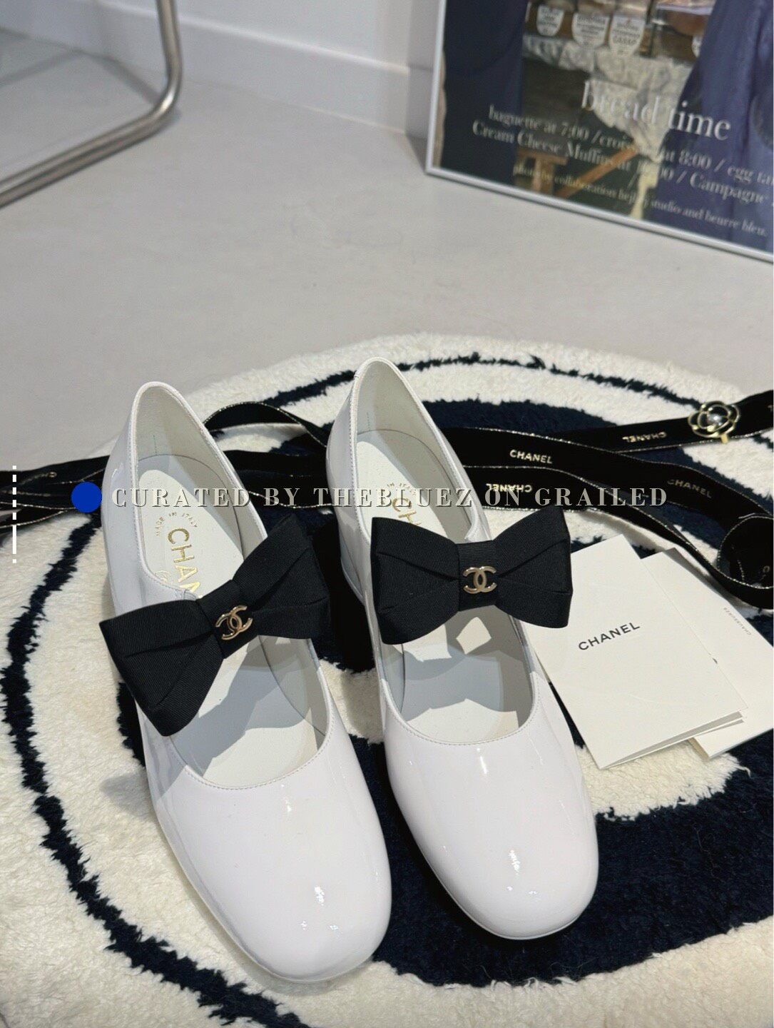 Chanel Chanel Patent Leather Block Heel Mary Jane Women's Size US 5.5 / IT 35.5 - 1 Thumbnail