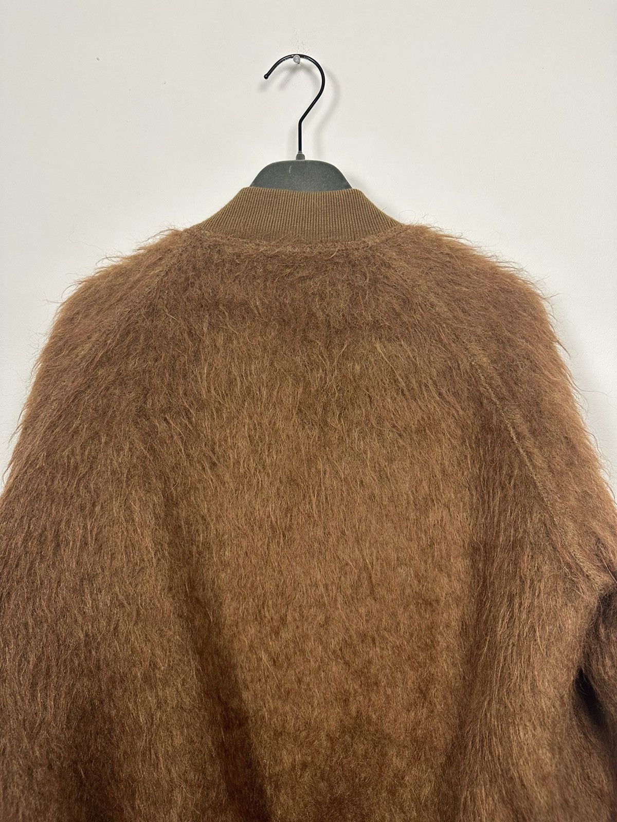 Rick Owens FW16 ‘MASTODON’ Fuzzy Mohair Bomber Size US M / EU 48-50 / 2 - 6 Thumbnail