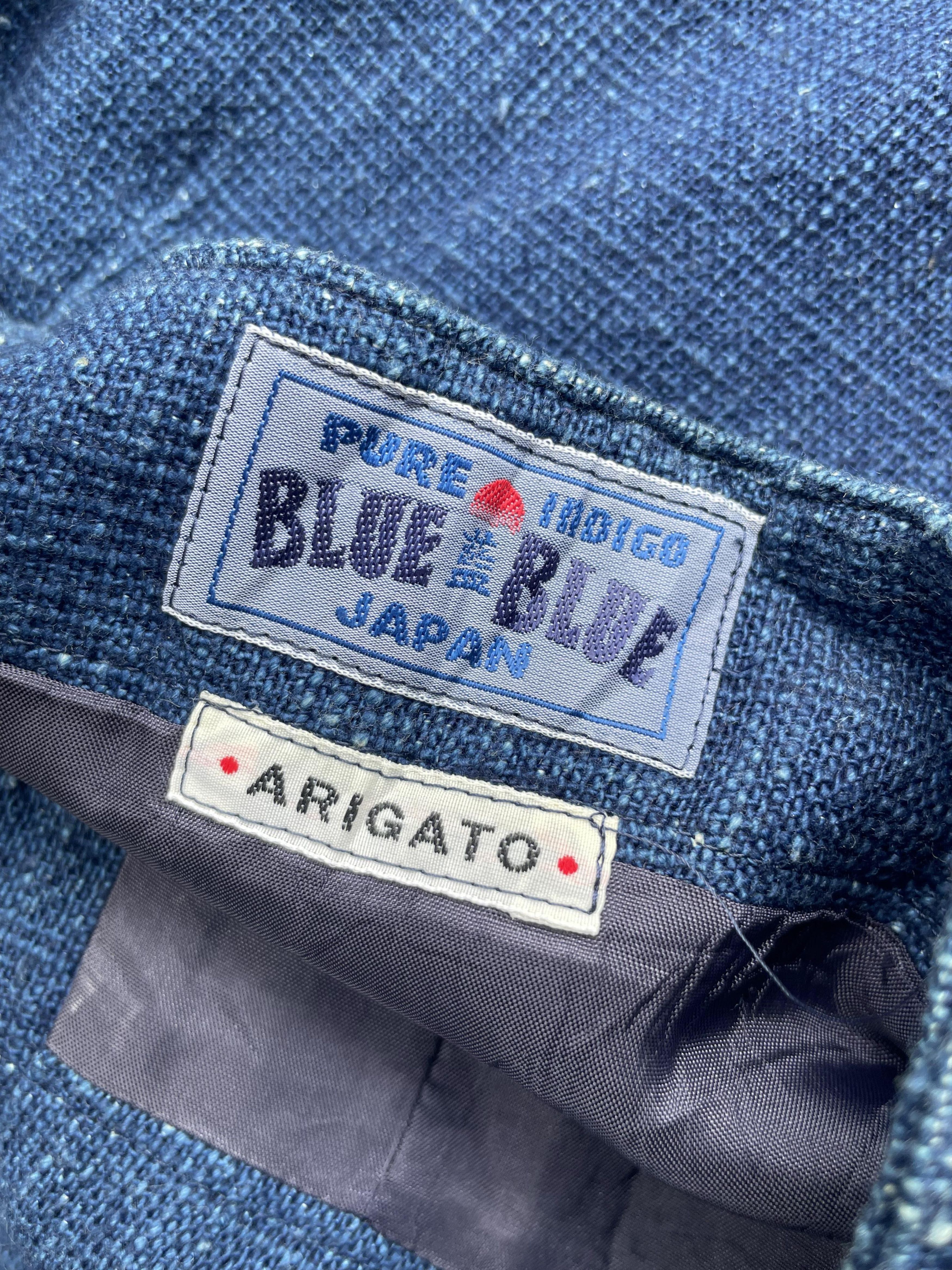 Blue Blue Japan × Japanese Brand × Le Grande Bleu (L.G.B.) Blue Blue Japan Pure Indigo Skirt Size 28" / US 6 / IT 42 - 7 Thumbnail