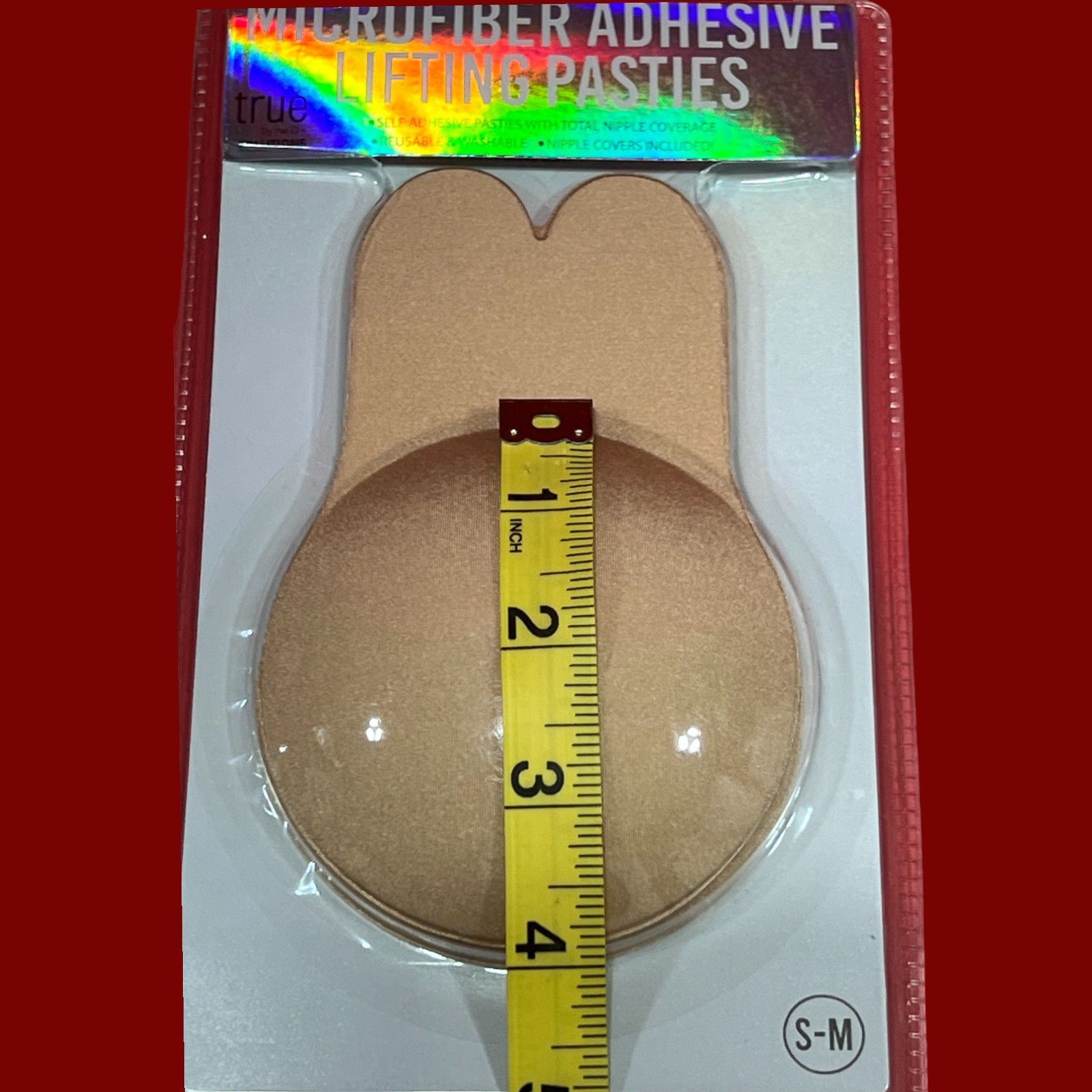 Other True By Rue 21 - Microfiber Adhesive Lifting Pasties - Tan - Size ONE SIZE - 5 Thumbnail