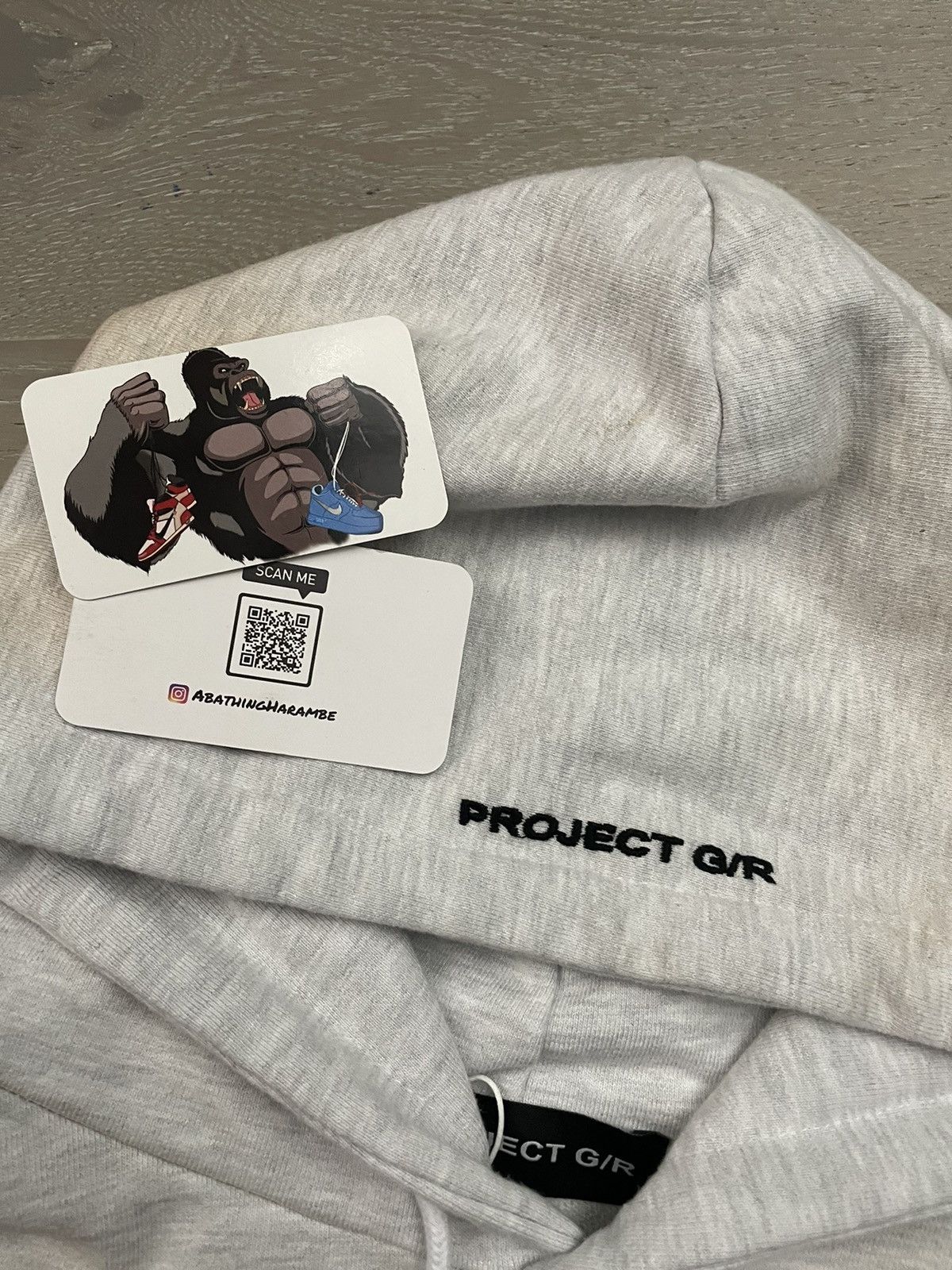 PROJECT G/R Project G/R Reworked Sport Hoodie - Dirty Melange Size US L / EU 52-54 / 3 - 4 Thumbnail